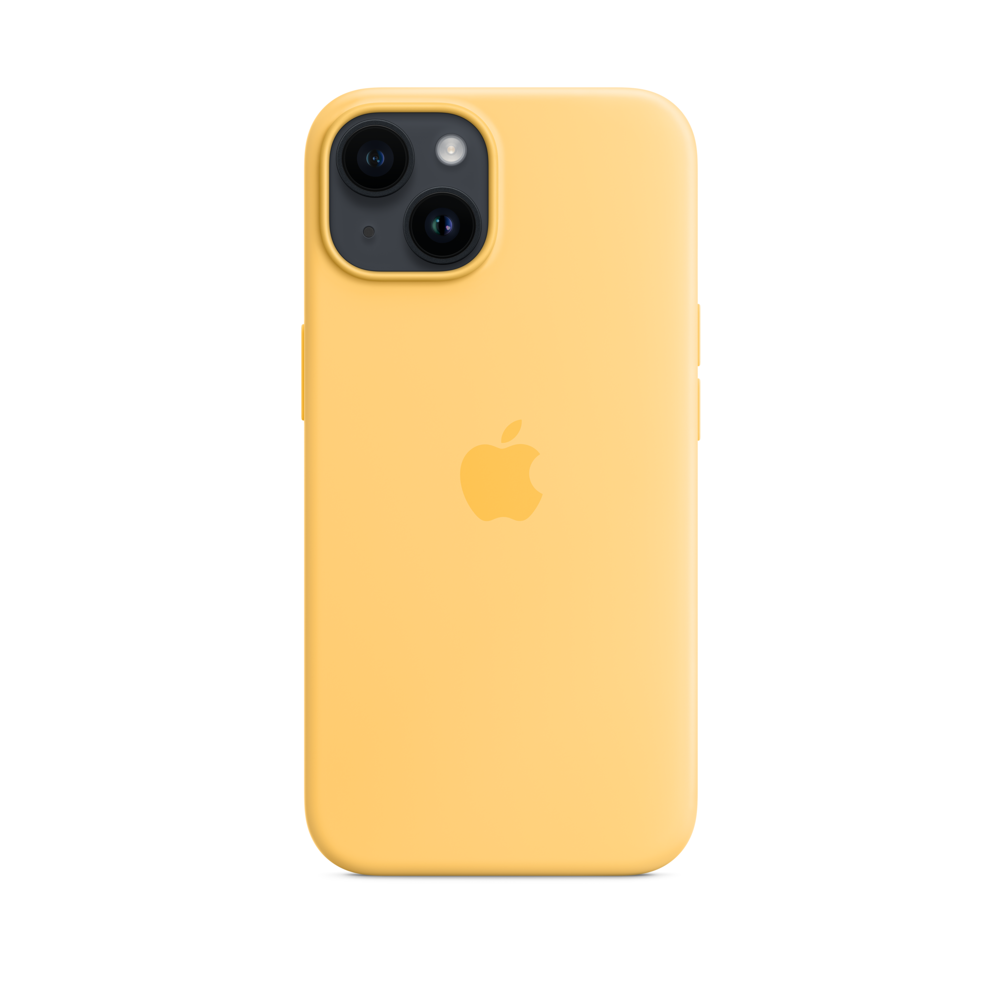 iPhone 14 Silicone Case with MagSafe — Sunglow
