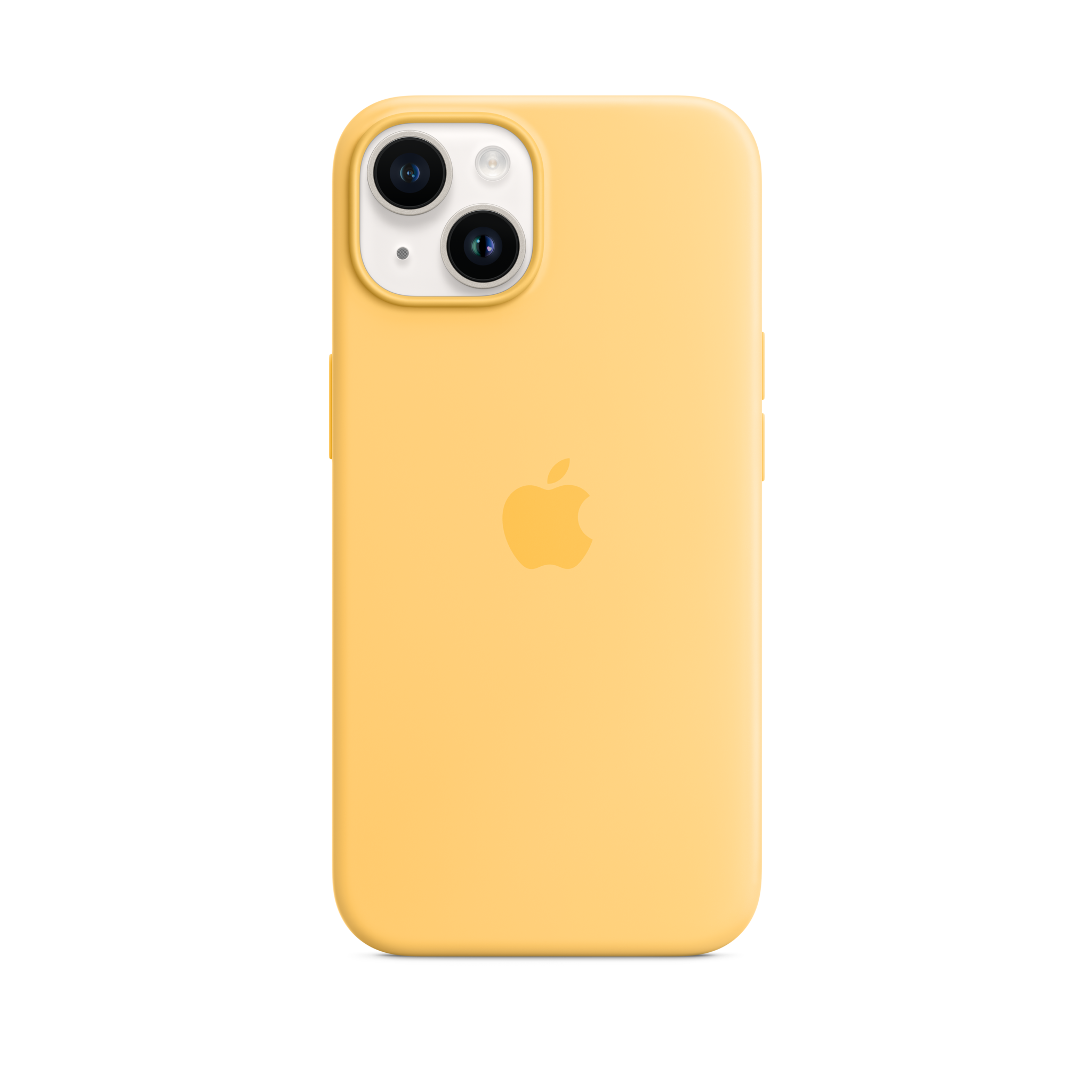 iPhone 14 Silicone Case with MagSafe — Sunglow