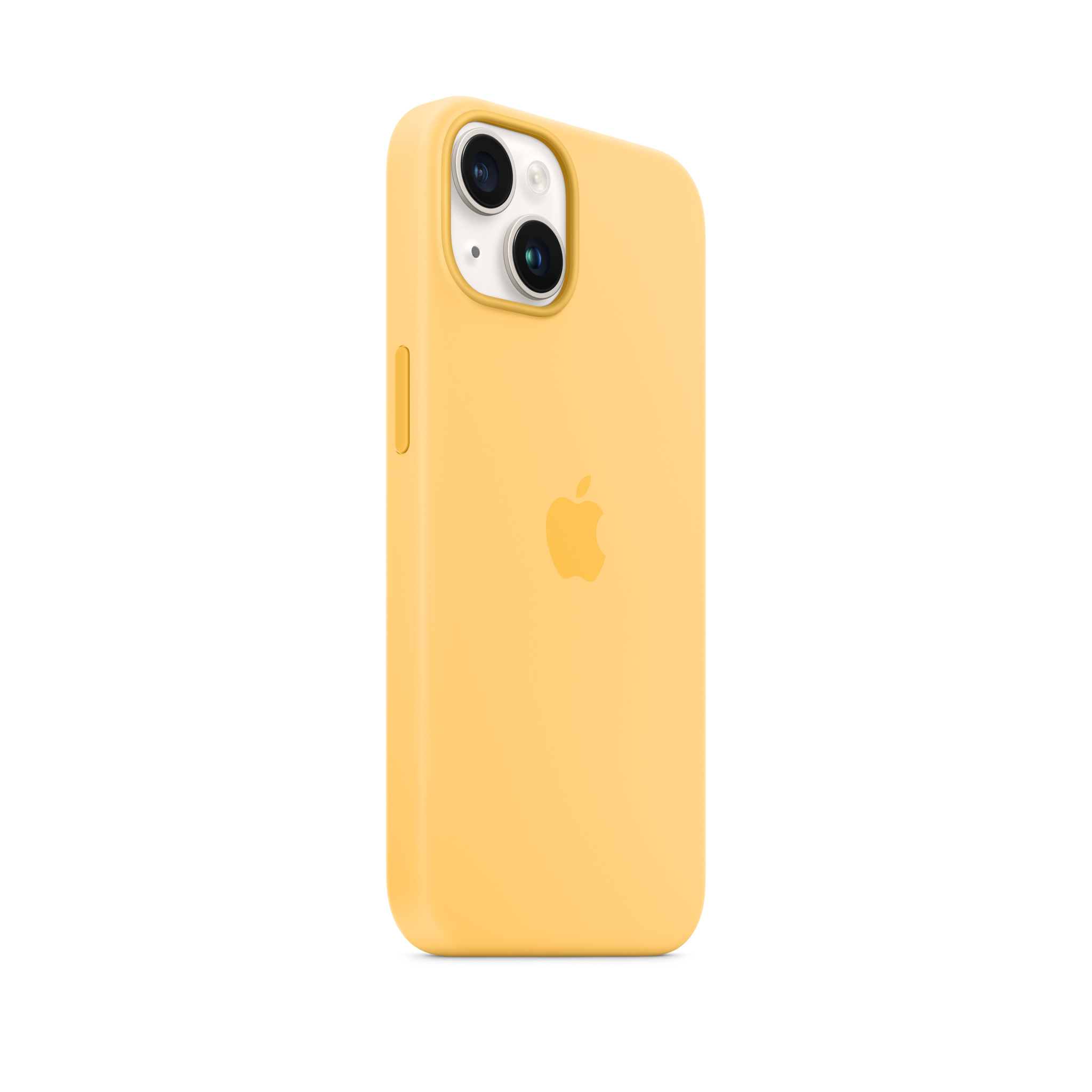 iPhone 14 Silicone Case with MagSafe — Sunglow