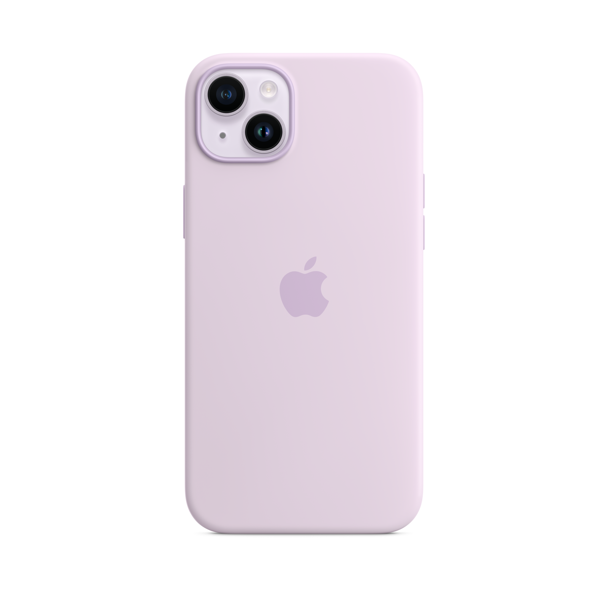 iPhone 14 Plus Silicone Case with MagSafe — Lilac