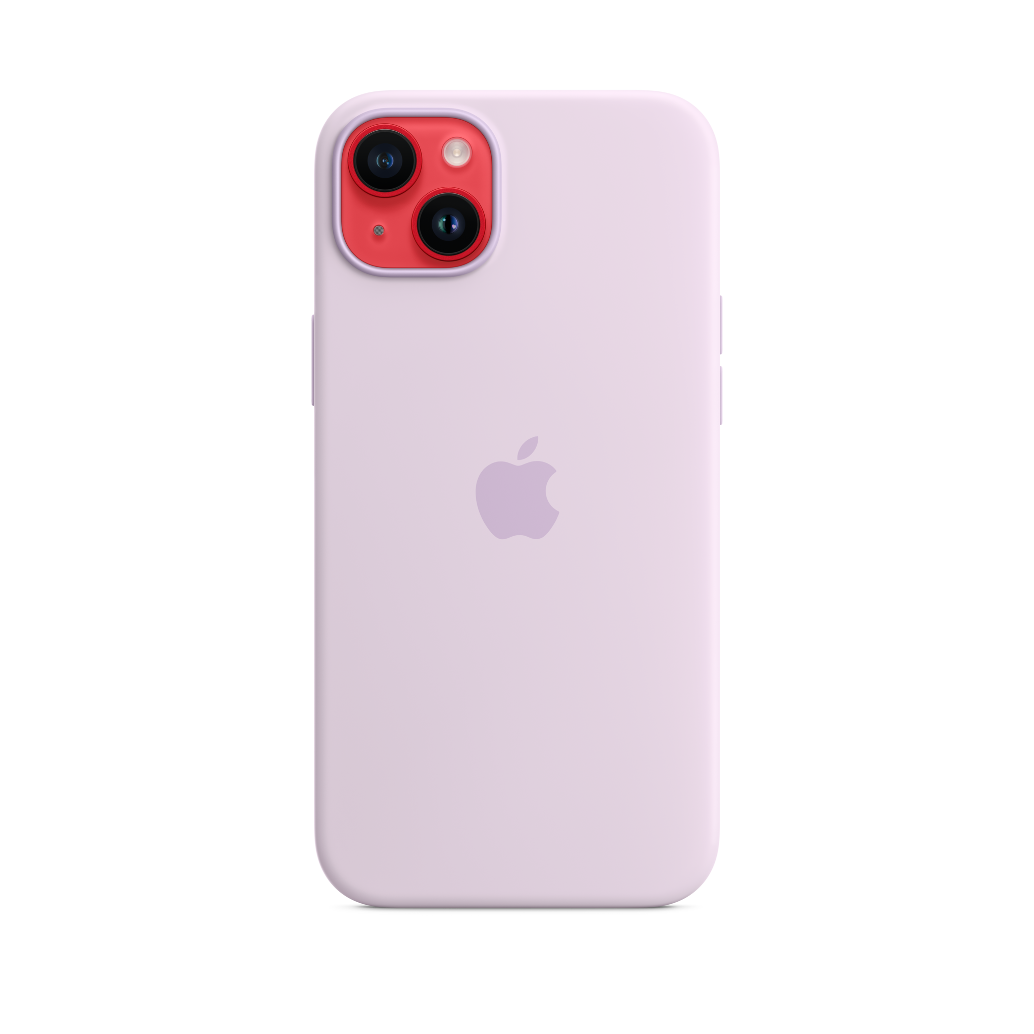 iPhone 14 Plus Silicone Case with MagSafe — Lilac