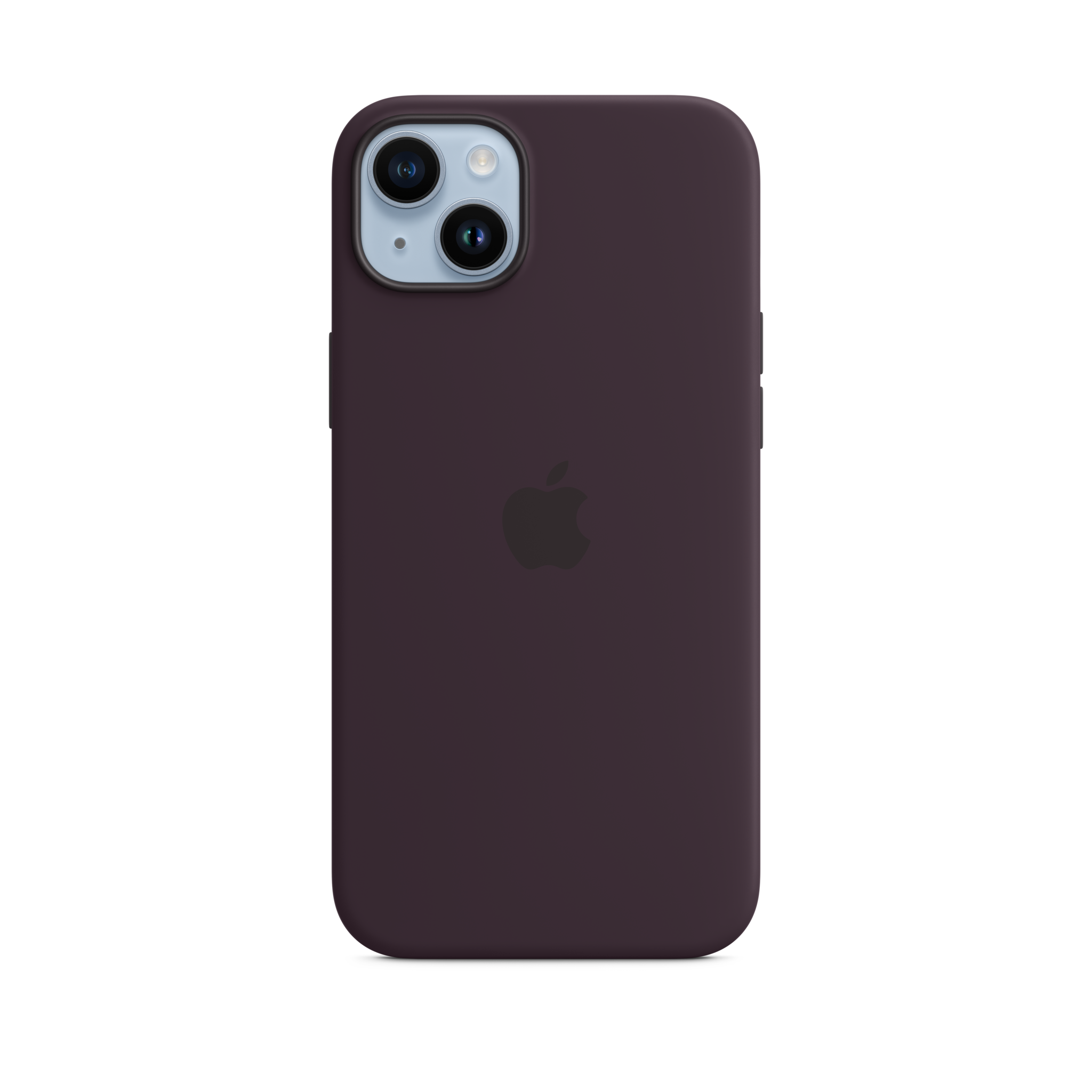 iPhone 14 Plus Silicone Case with MagSafe — Elderberry