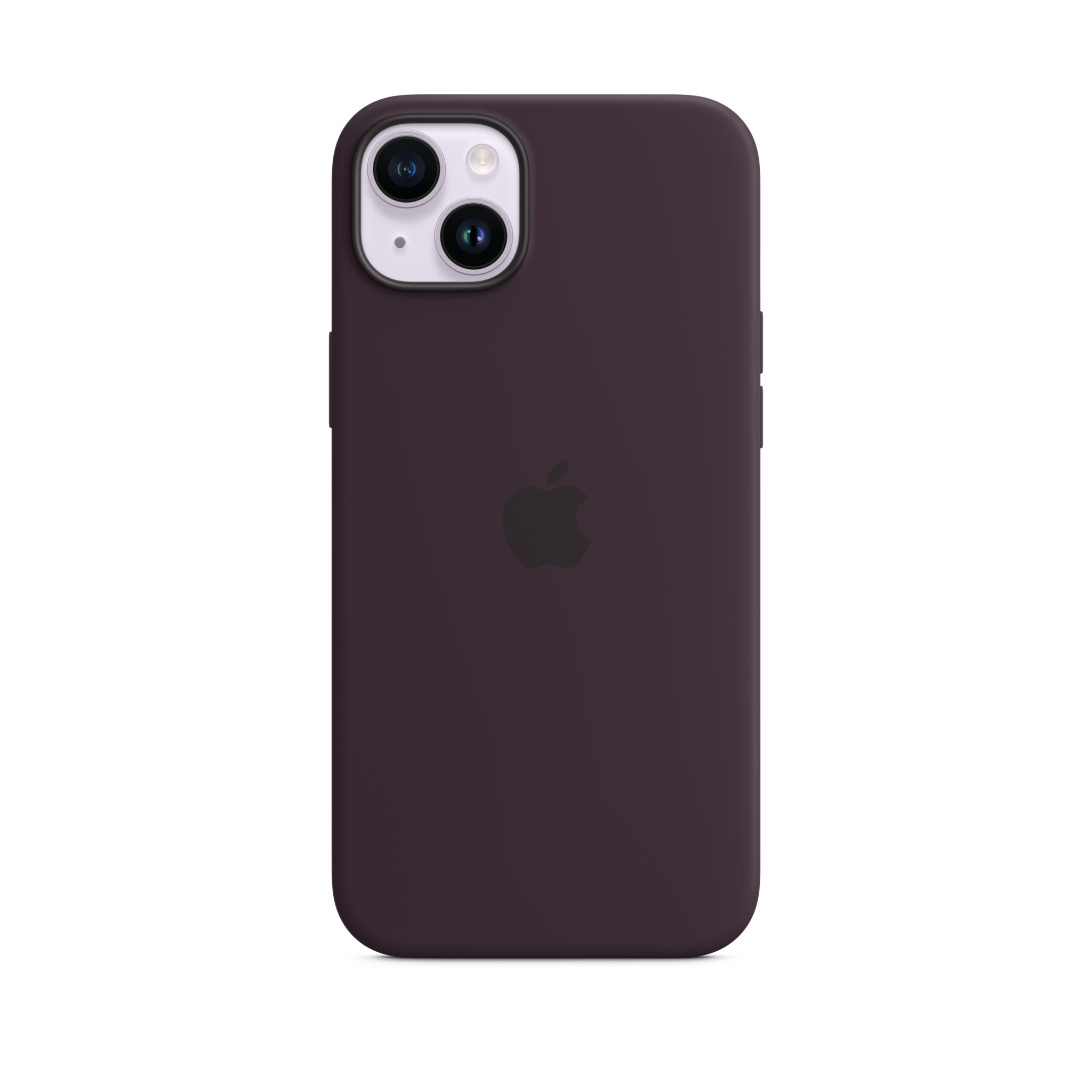 iPhone 14 Plus Silicone Case with MagSafe — Elderberry