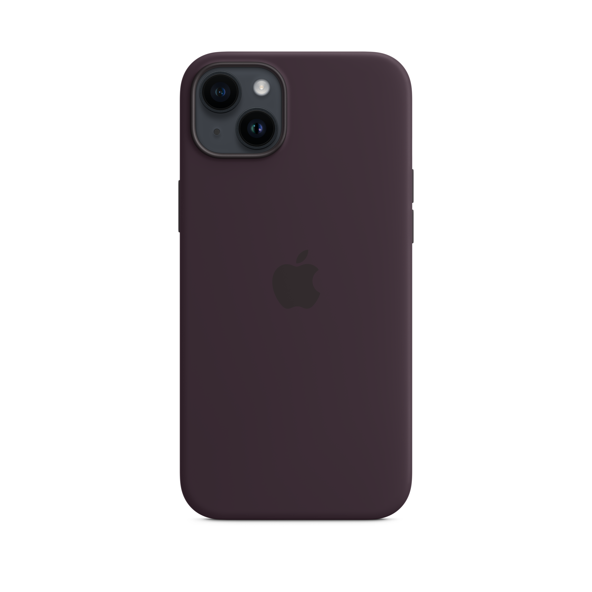 iPhone 14 Plus Silicone Case with MagSafe — Elderberry