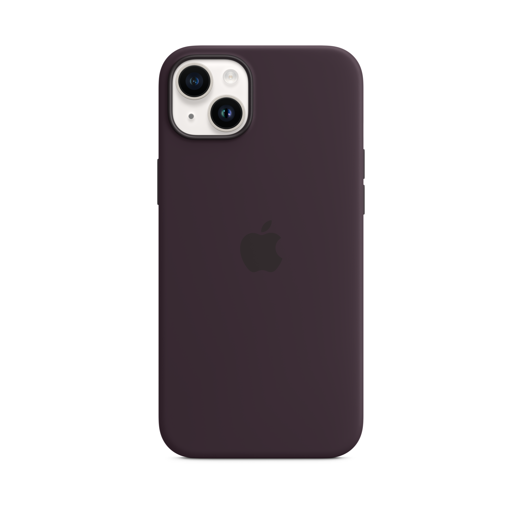 iPhone 14 Plus Silicone Case with MagSafe — Elderberry