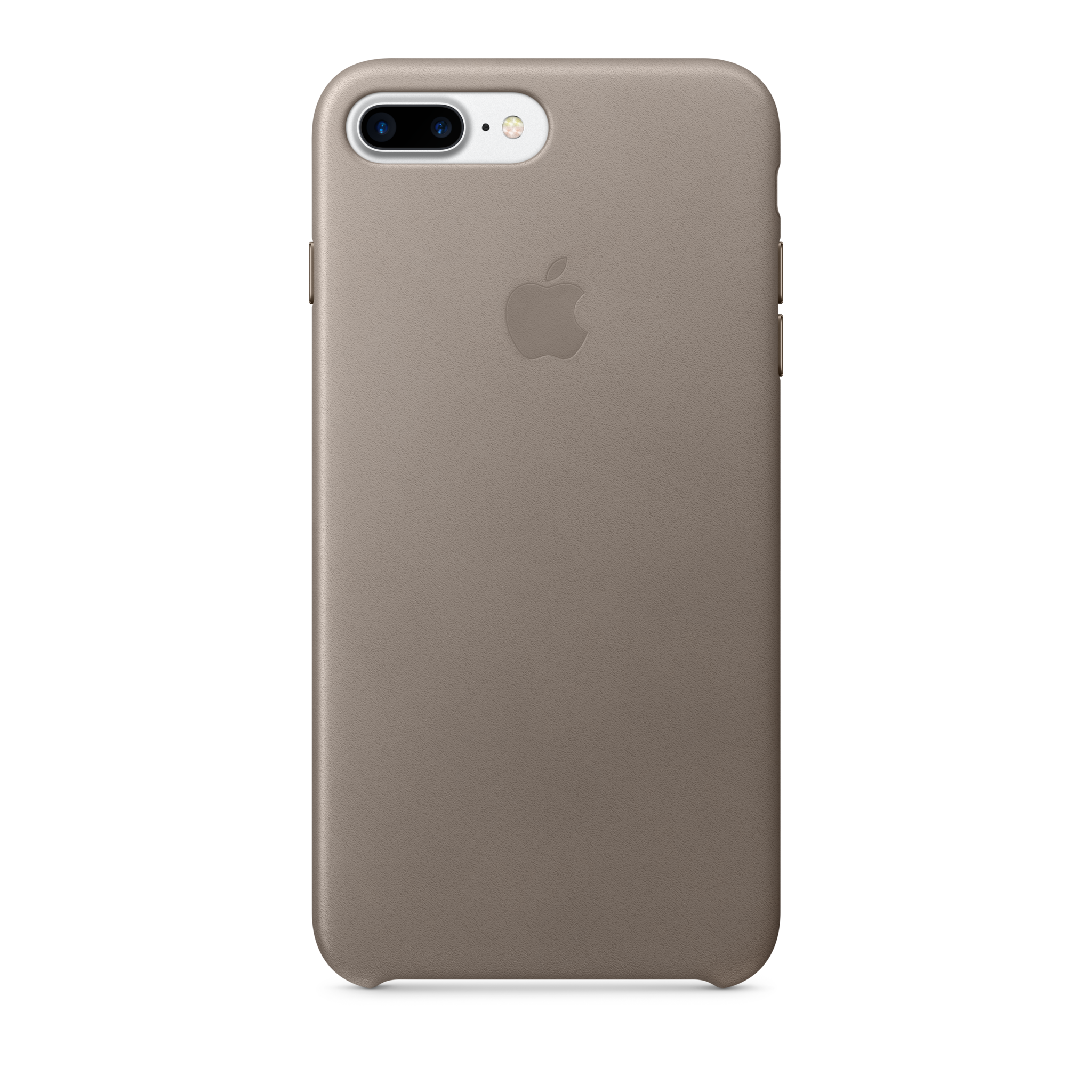 iPhone 7 Plus Leather Case — Taupe