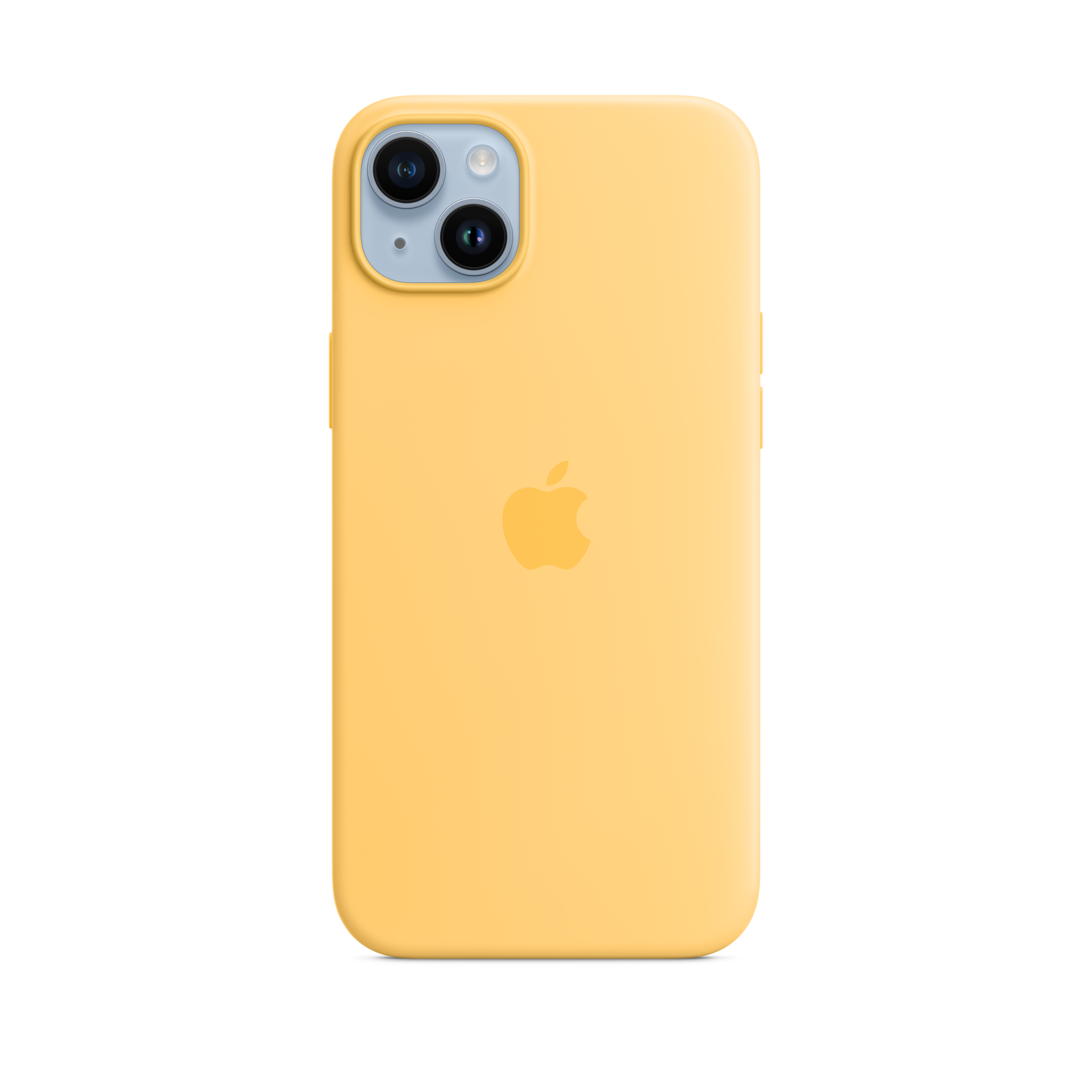 iPhone 14 Plus Silicone Case with MagSafe — Sunglow