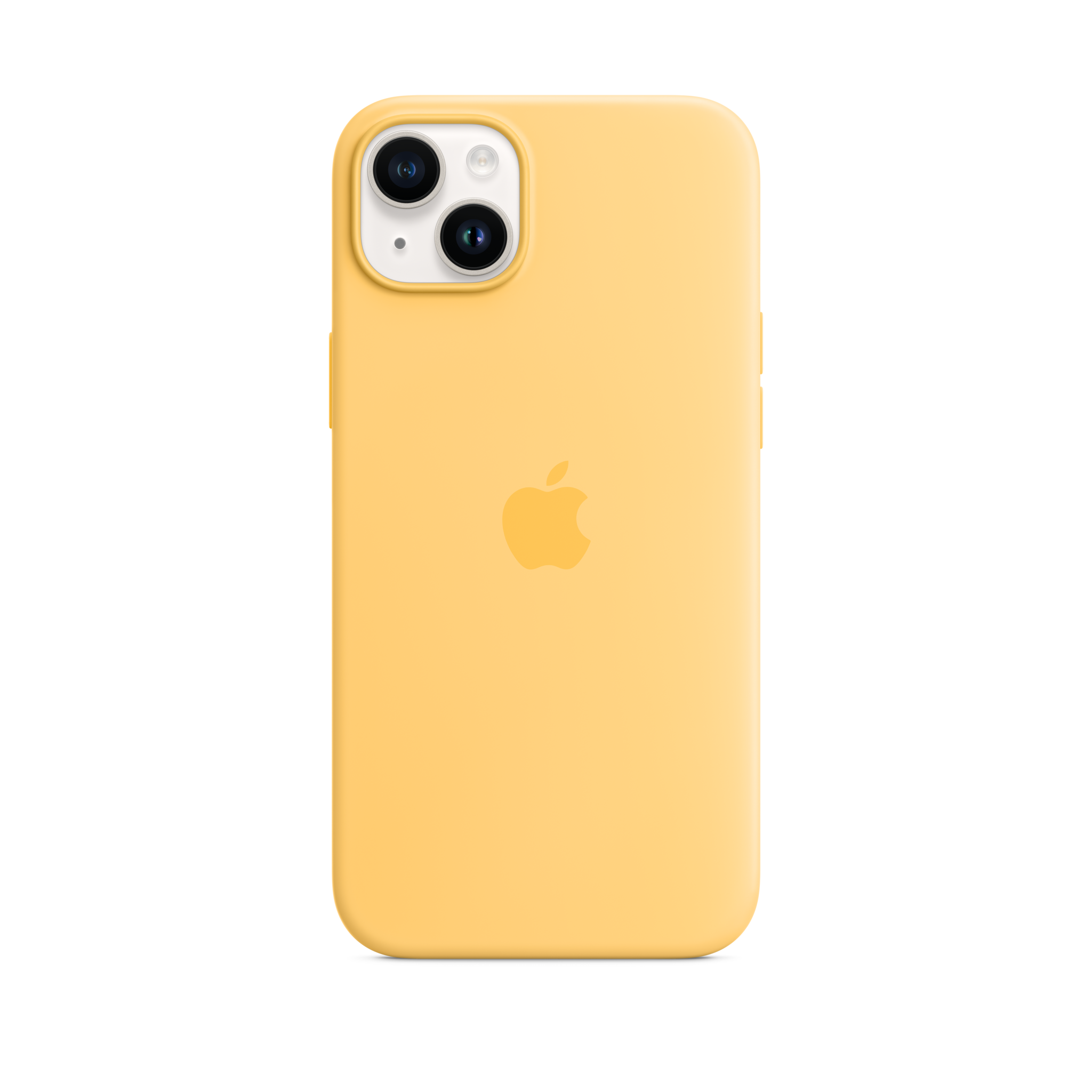iPhone 14 Plus Silicone Case with MagSafe — Sunglow