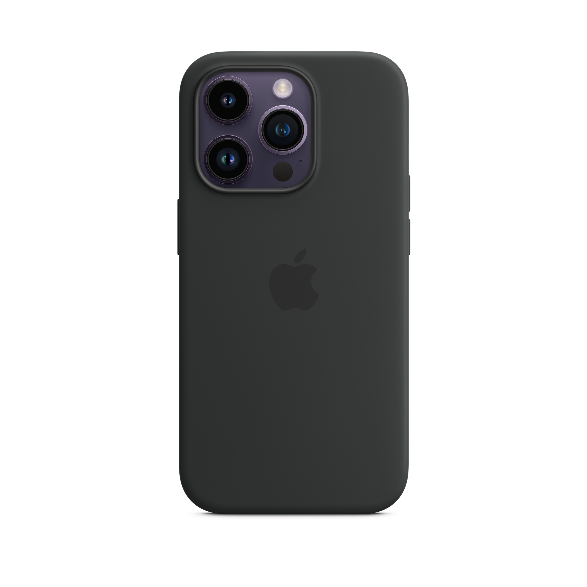 iPhone 14 Pro Silicone Case with MagSafe — Midnight