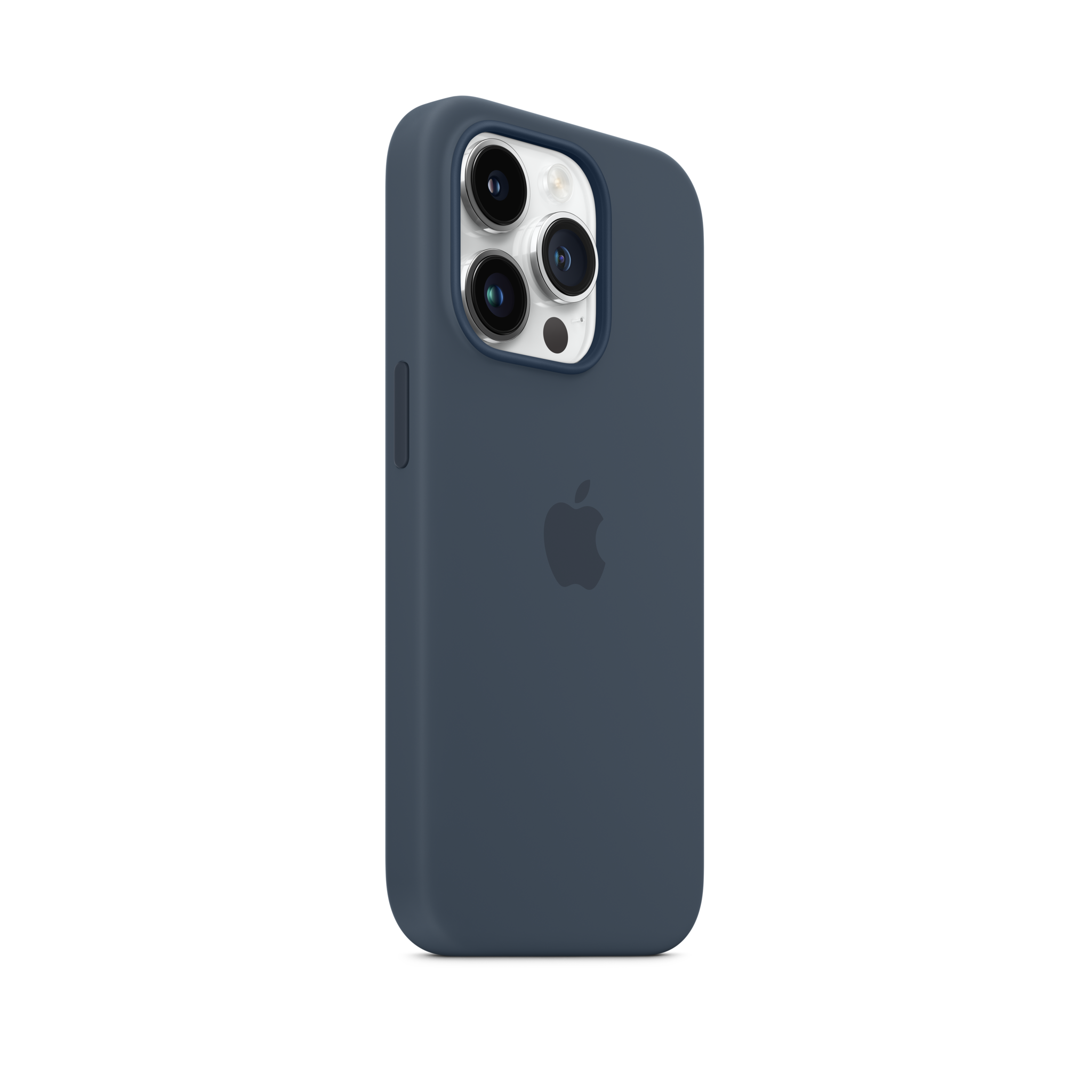 iPhone 14 Pro Silicone Case with MagSafe — Storm Blue