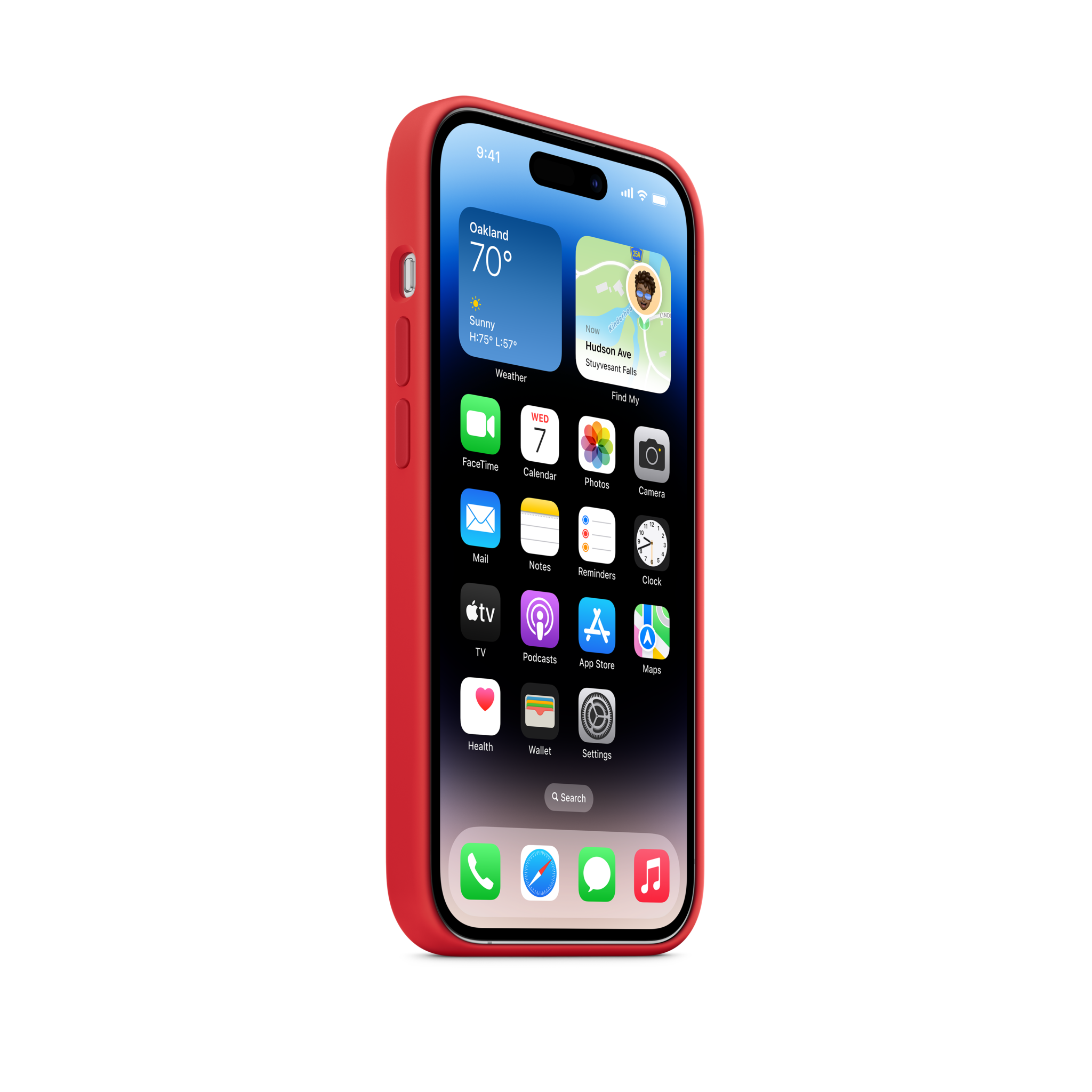 iPhone 14 Pro Silicone Case with MagSafe — PRODUCT(RED)
