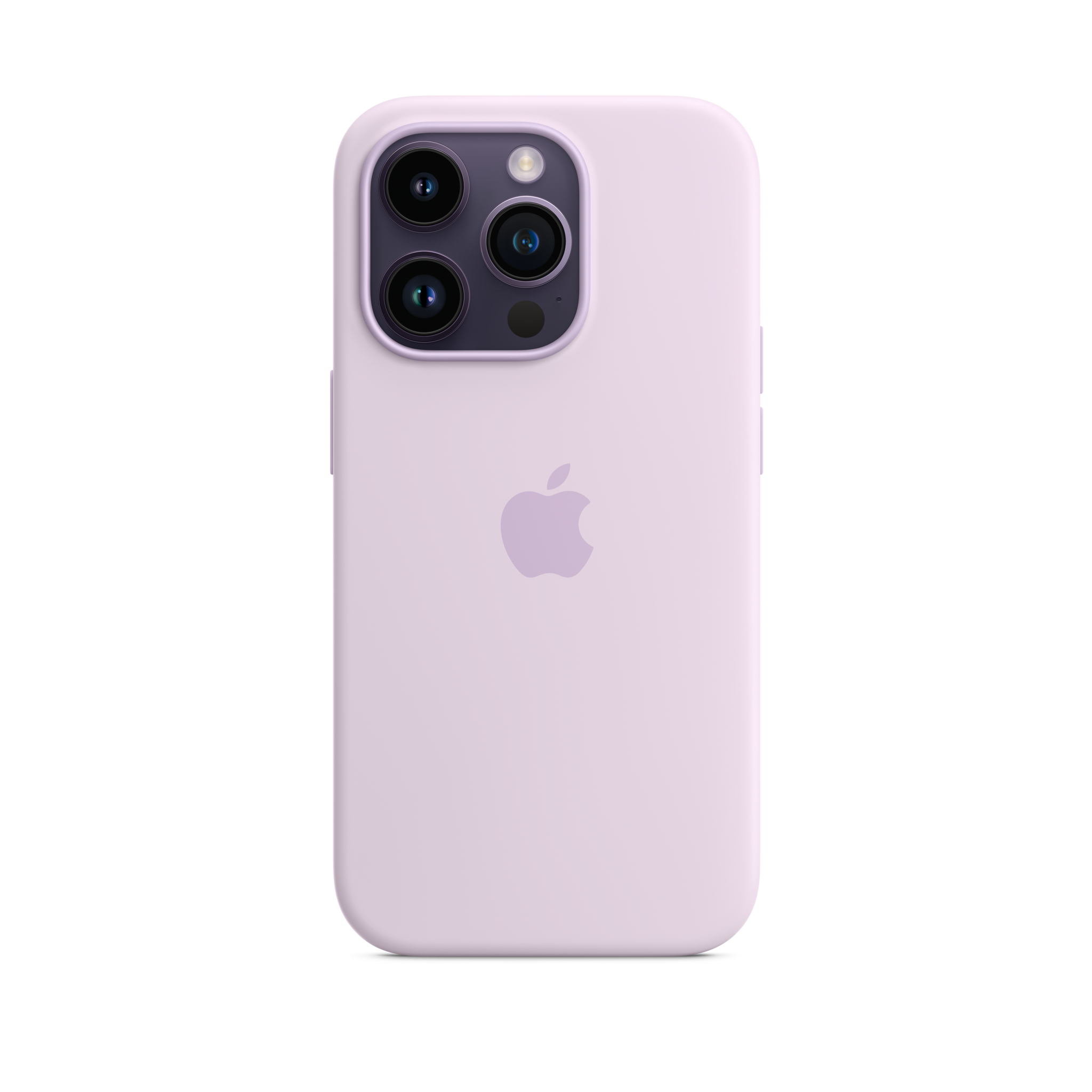 iPhone 14 Pro Silicone Case with MagSafe — Lilac