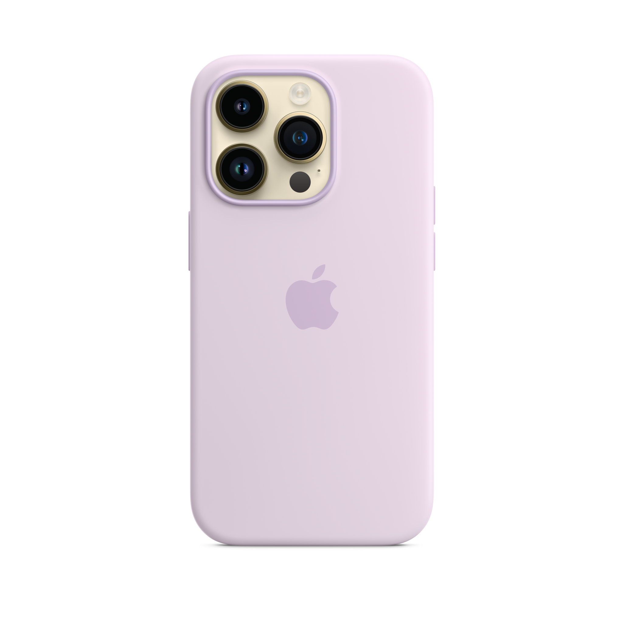 iPhone 14 Pro Silicone Case with MagSafe — Lilac