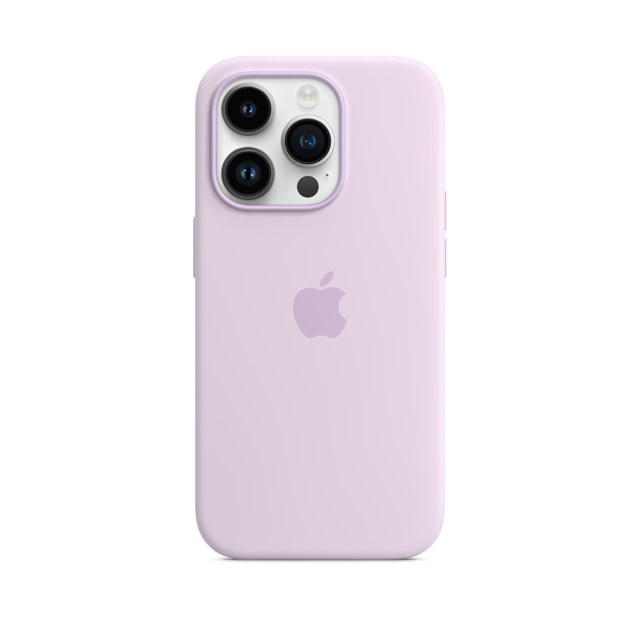 iPhone 14 Pro Silicone Case with MagSafe — Lilac