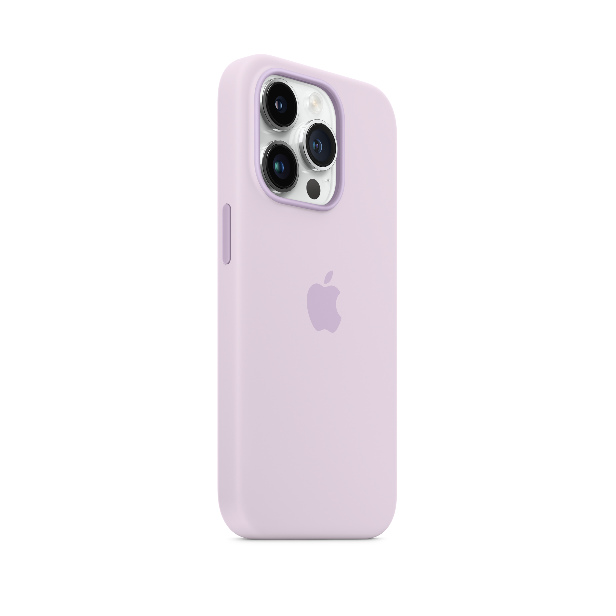 iPhone 14 Pro Silicone Case with MagSafe — Lilac