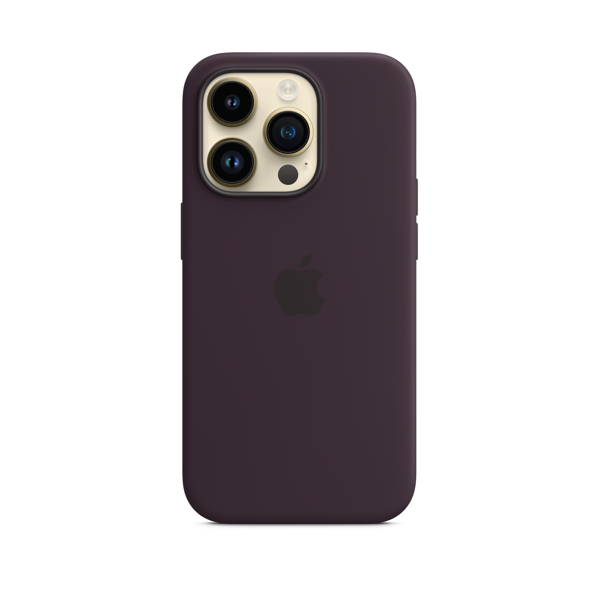 iPhone 14 Pro Silicone Case with MagSafe — Elderberry