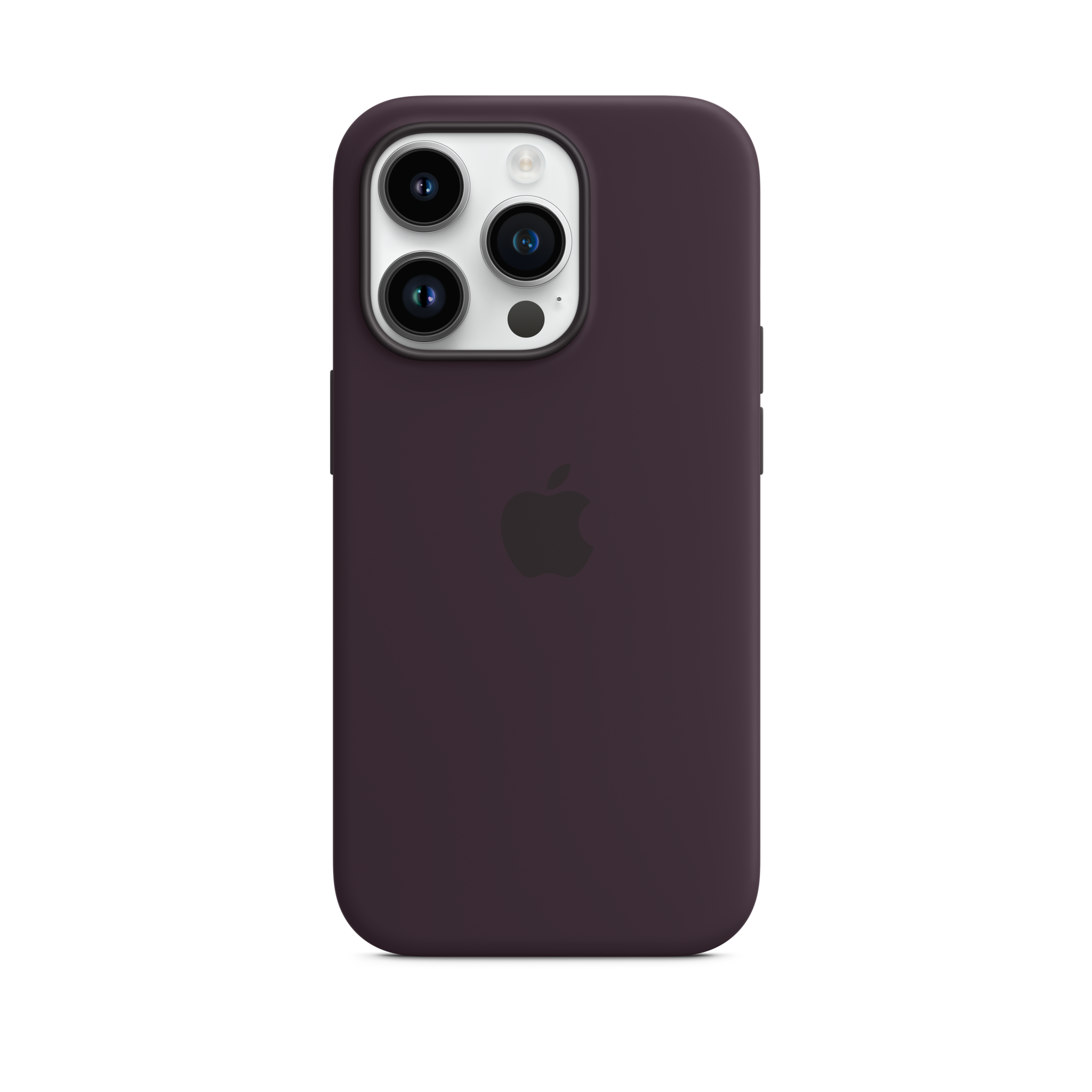 iPhone 14 Pro Silicone Case with MagSafe — Elderberry