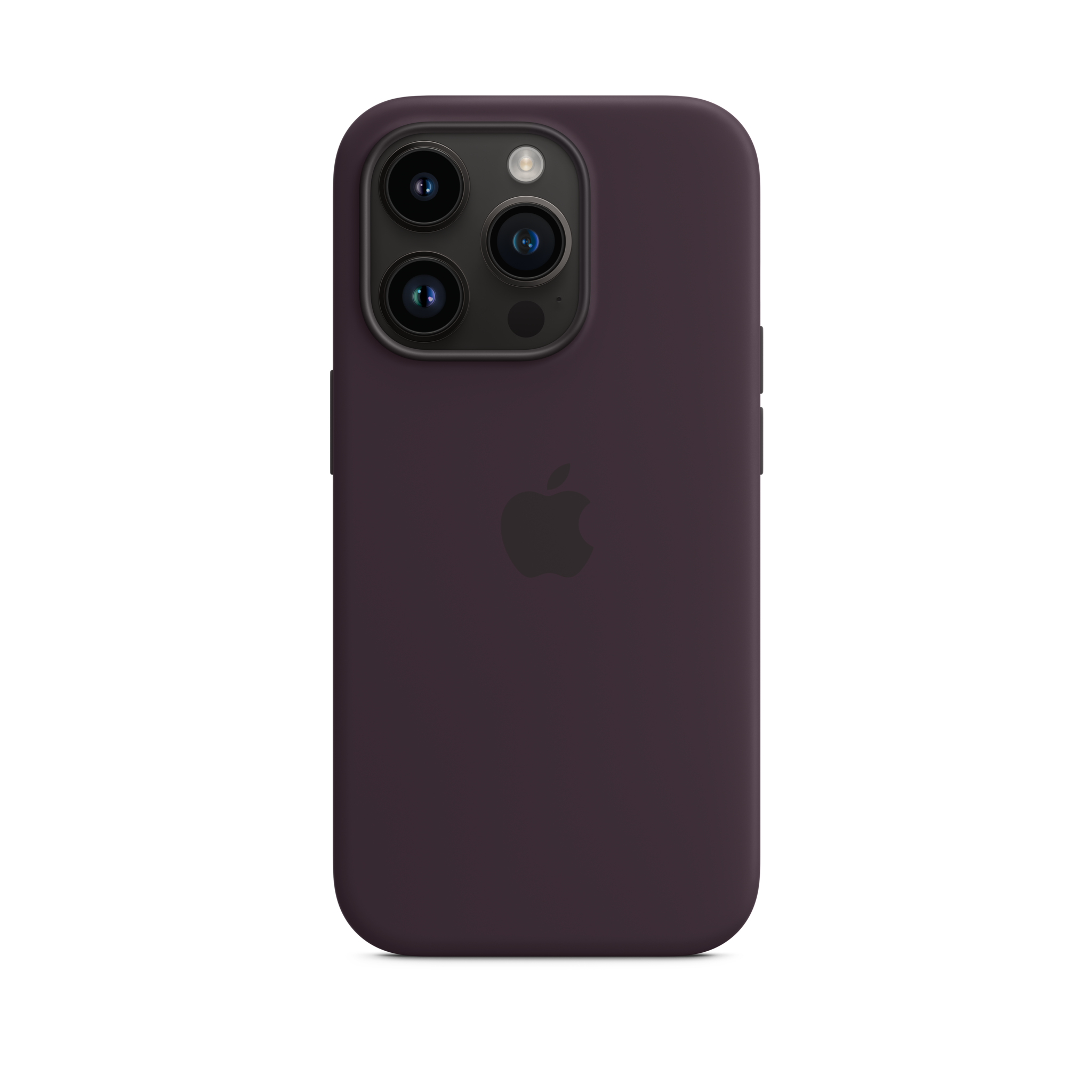 iPhone 14 Pro Silicone Case with MagSafe — Elderberry