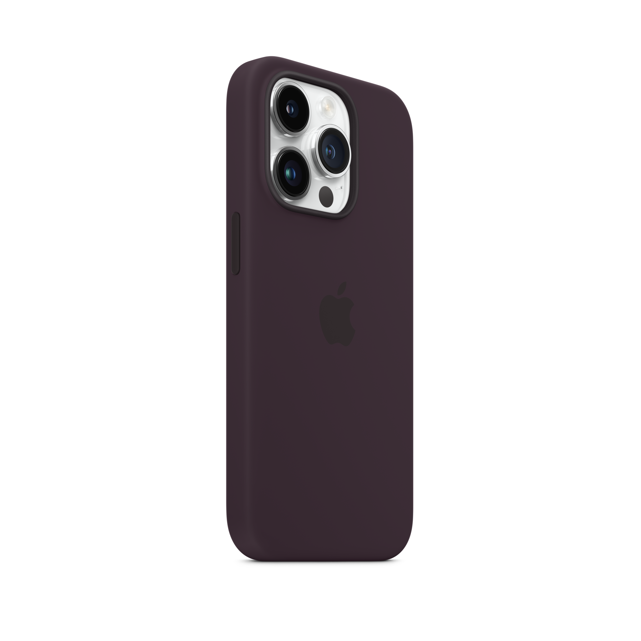 iPhone 14 Pro Silicone Case with MagSafe — Elderberry
