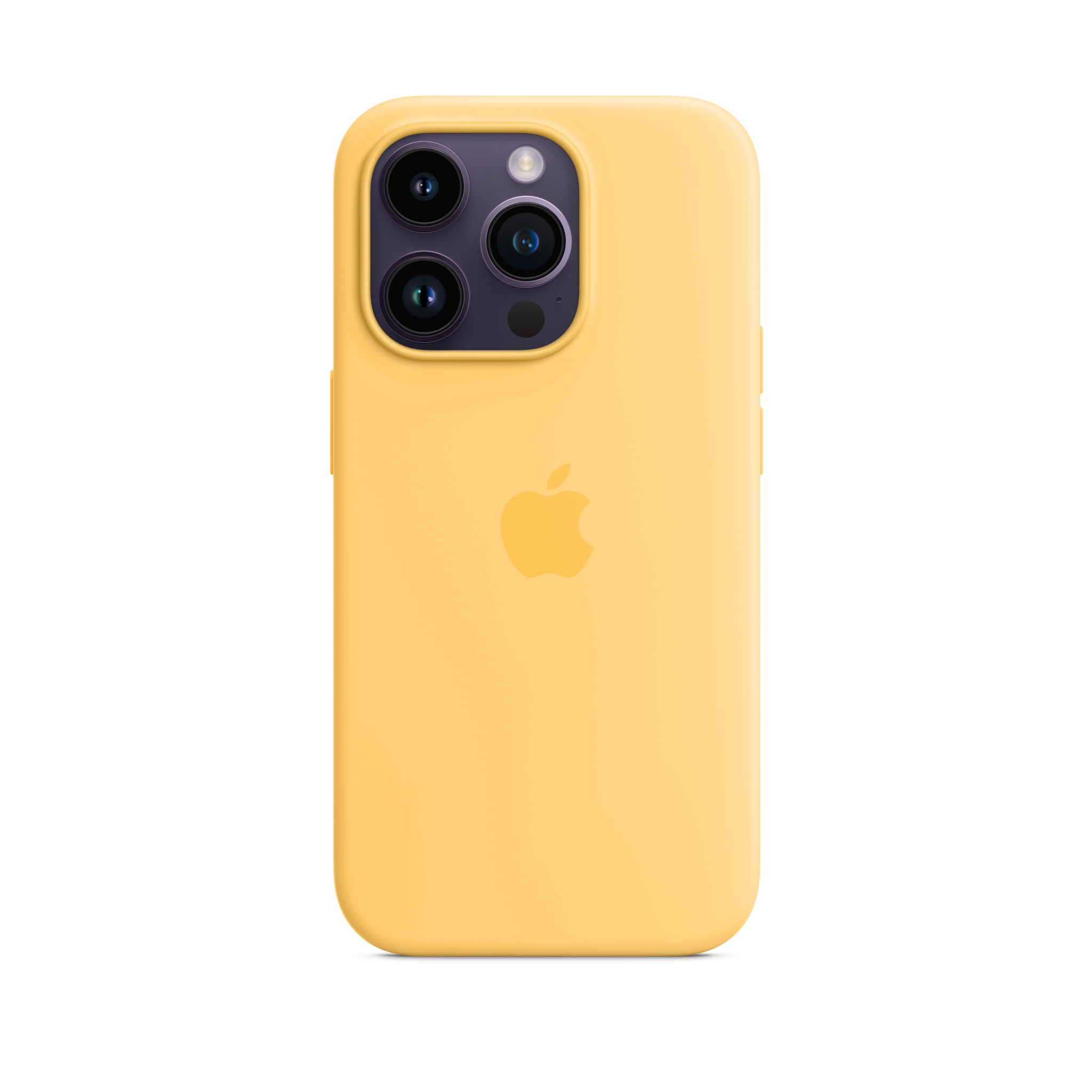 iPhone 14 Pro Silicone Case with MagSafe — Sunglow