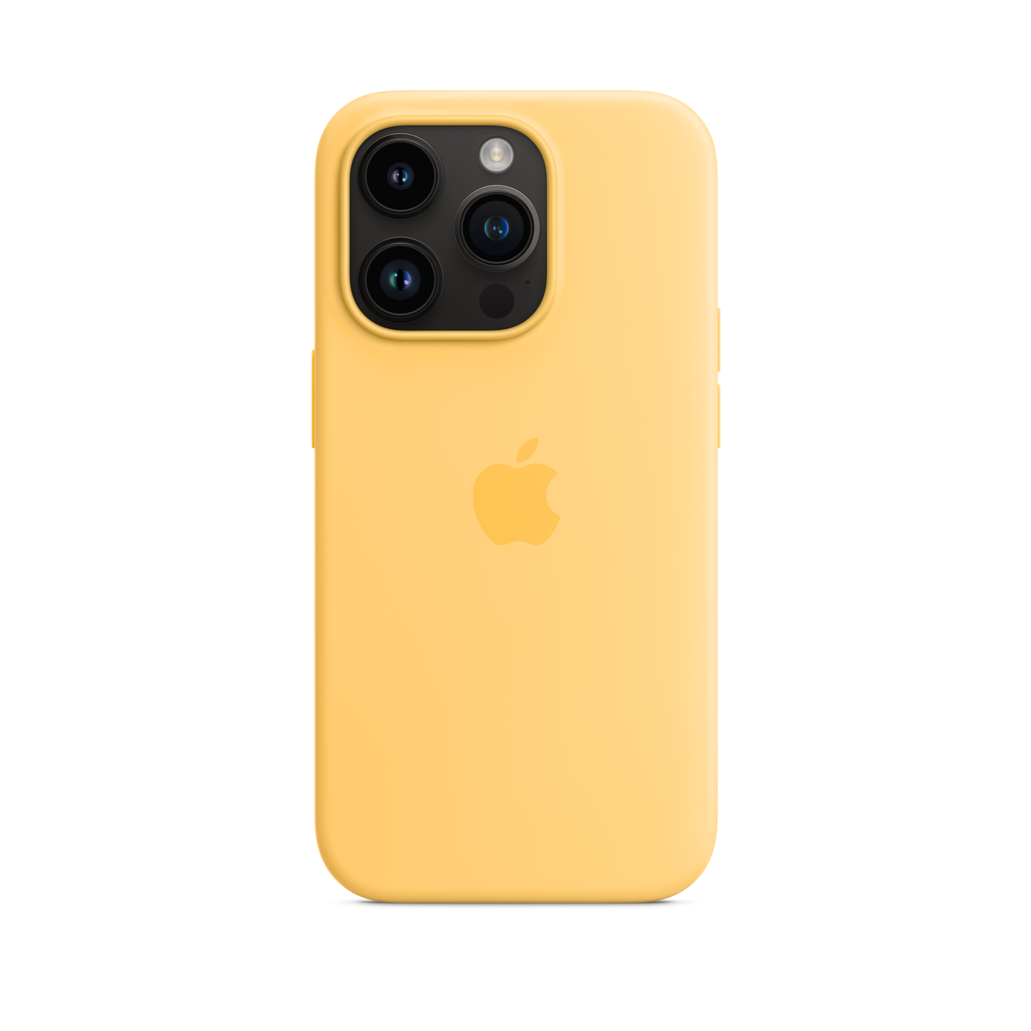 iPhone 14 Pro Silicone Case with MagSafe — Sunglow