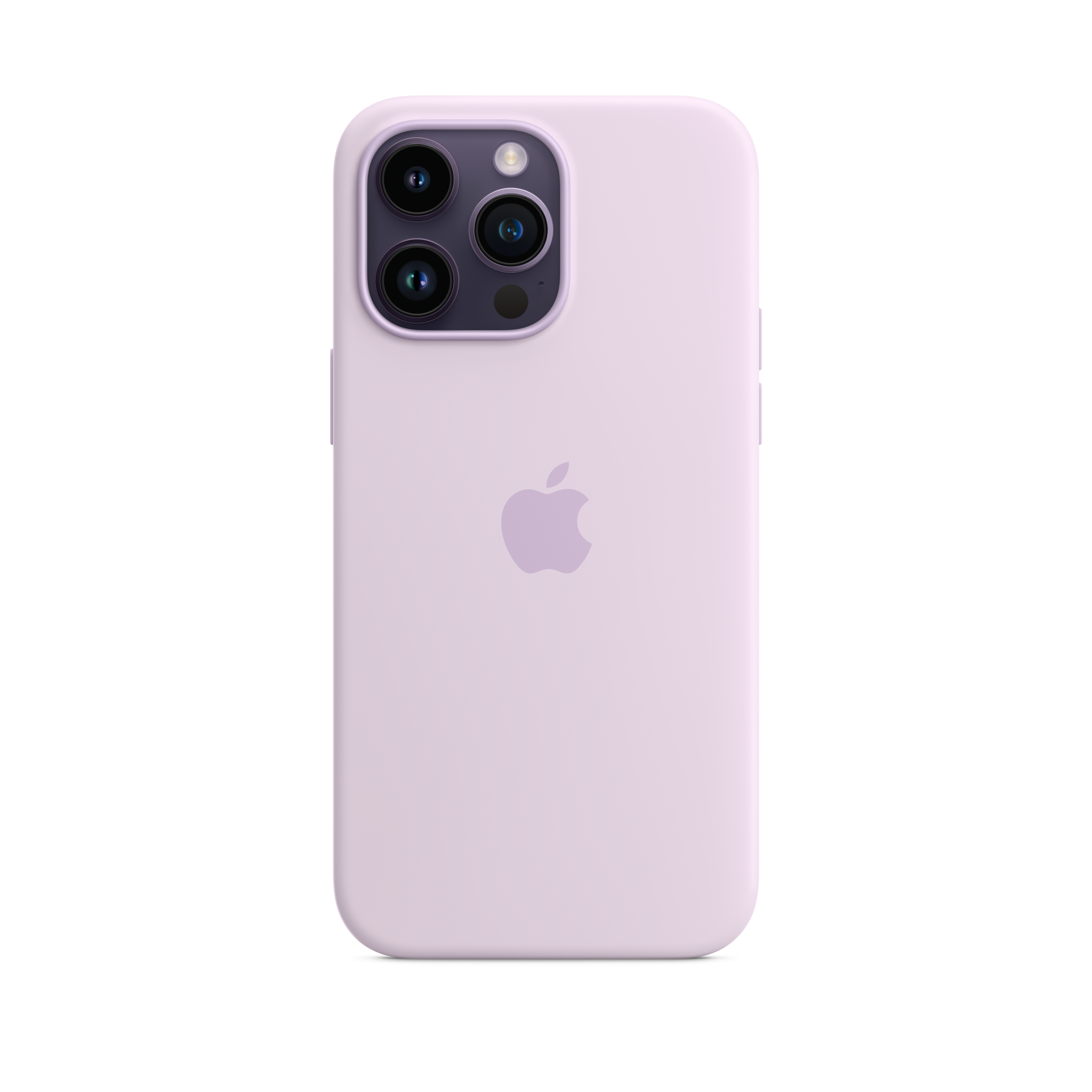 iPhone 14 Pro Max Silicone Case with MagSafe — Lilac