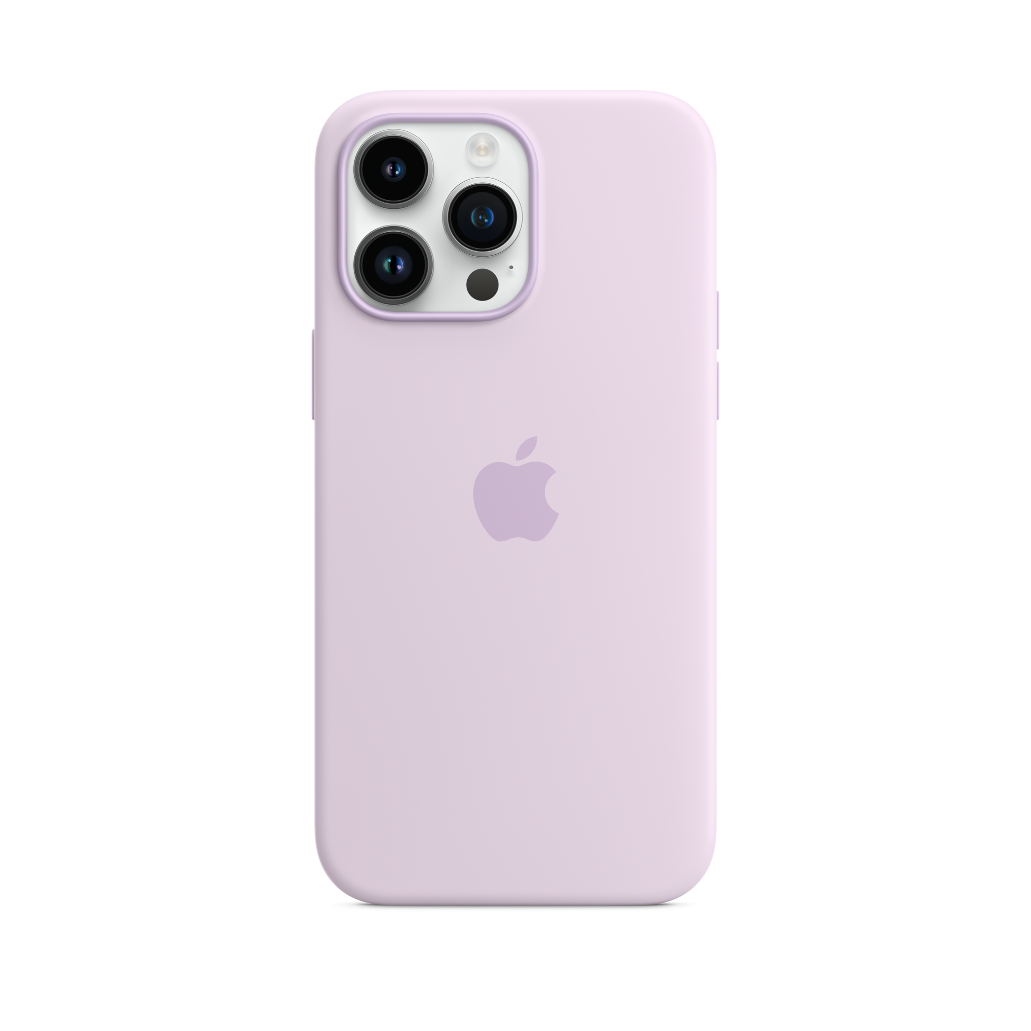 iPhone 14 Pro Max Silicone Case with MagSafe — Lilac