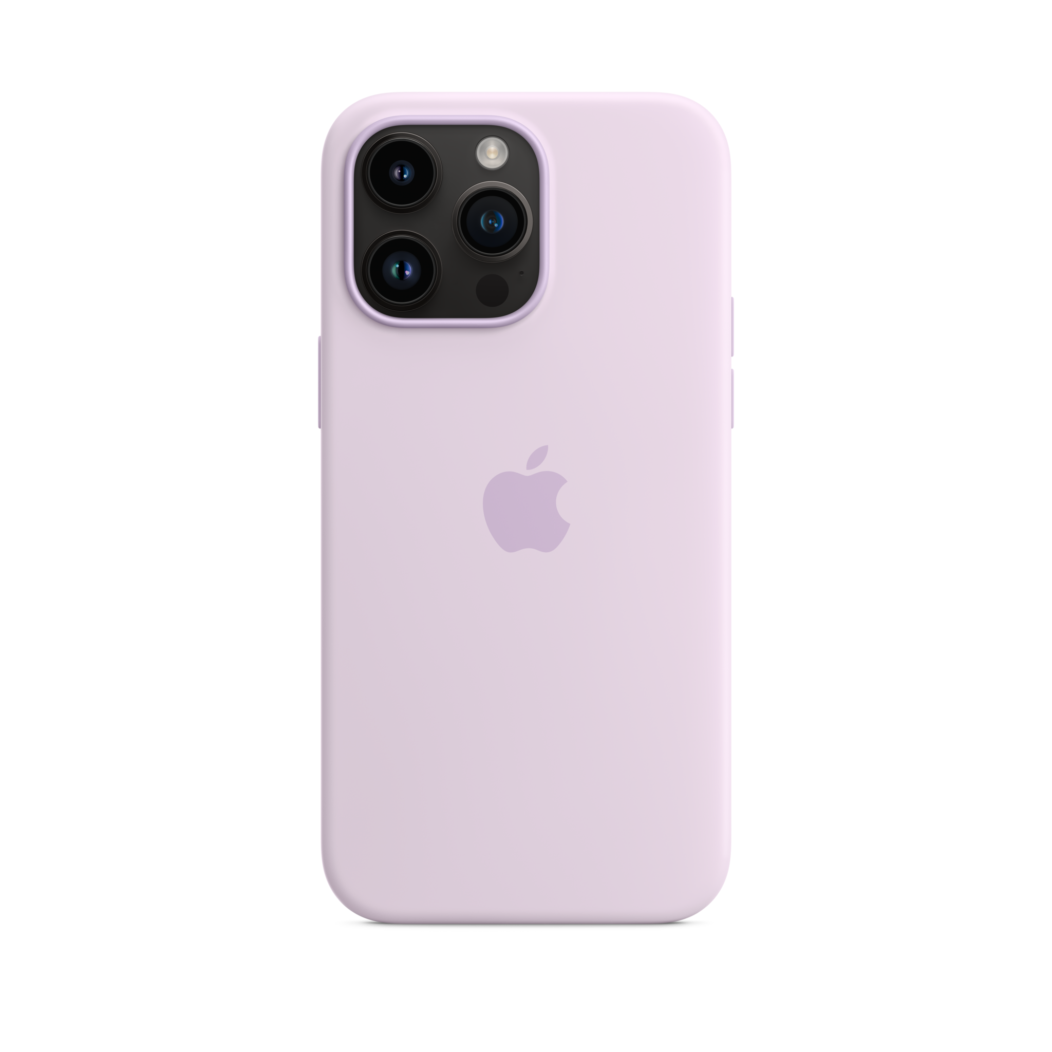 iPhone 14 Pro Max Silicone Case with MagSafe — Lilac