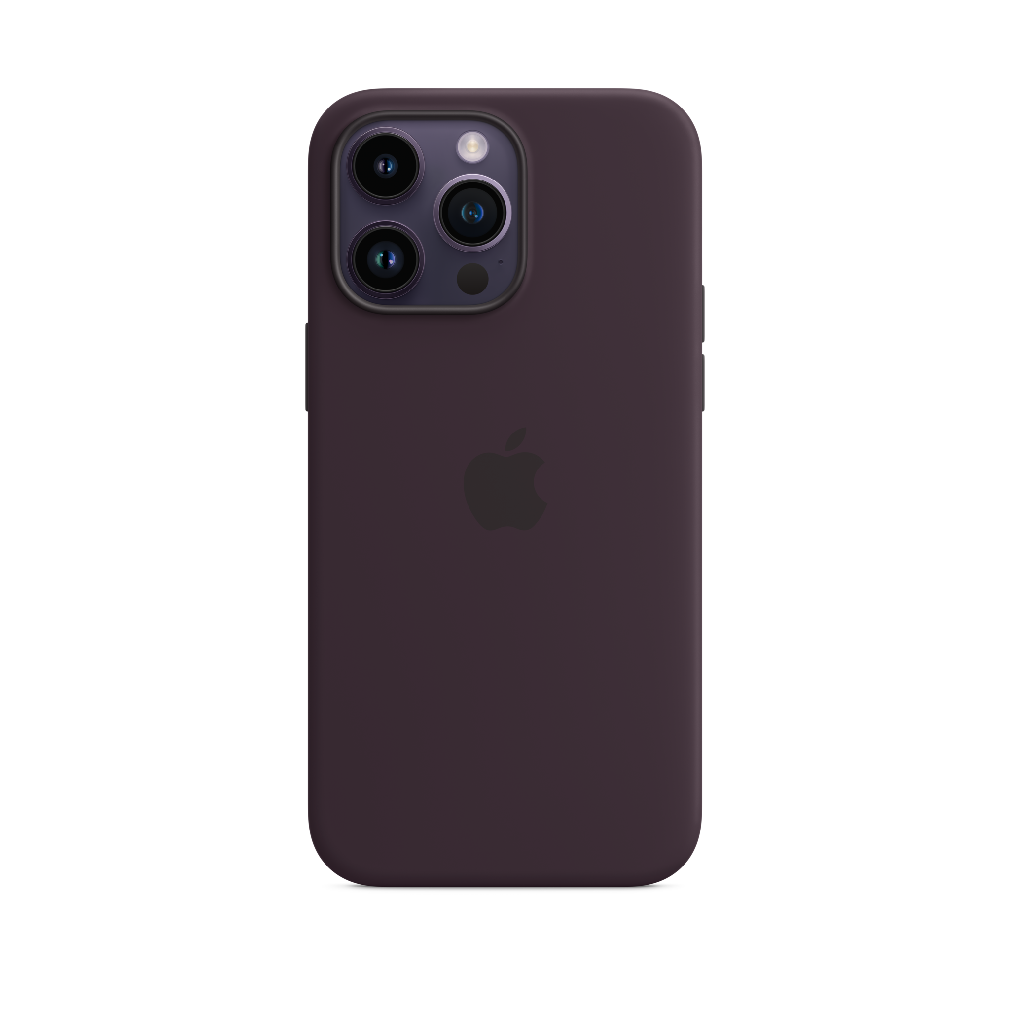 iPhone 14 Pro Max Silicone Case with MagSafe — Elderberry