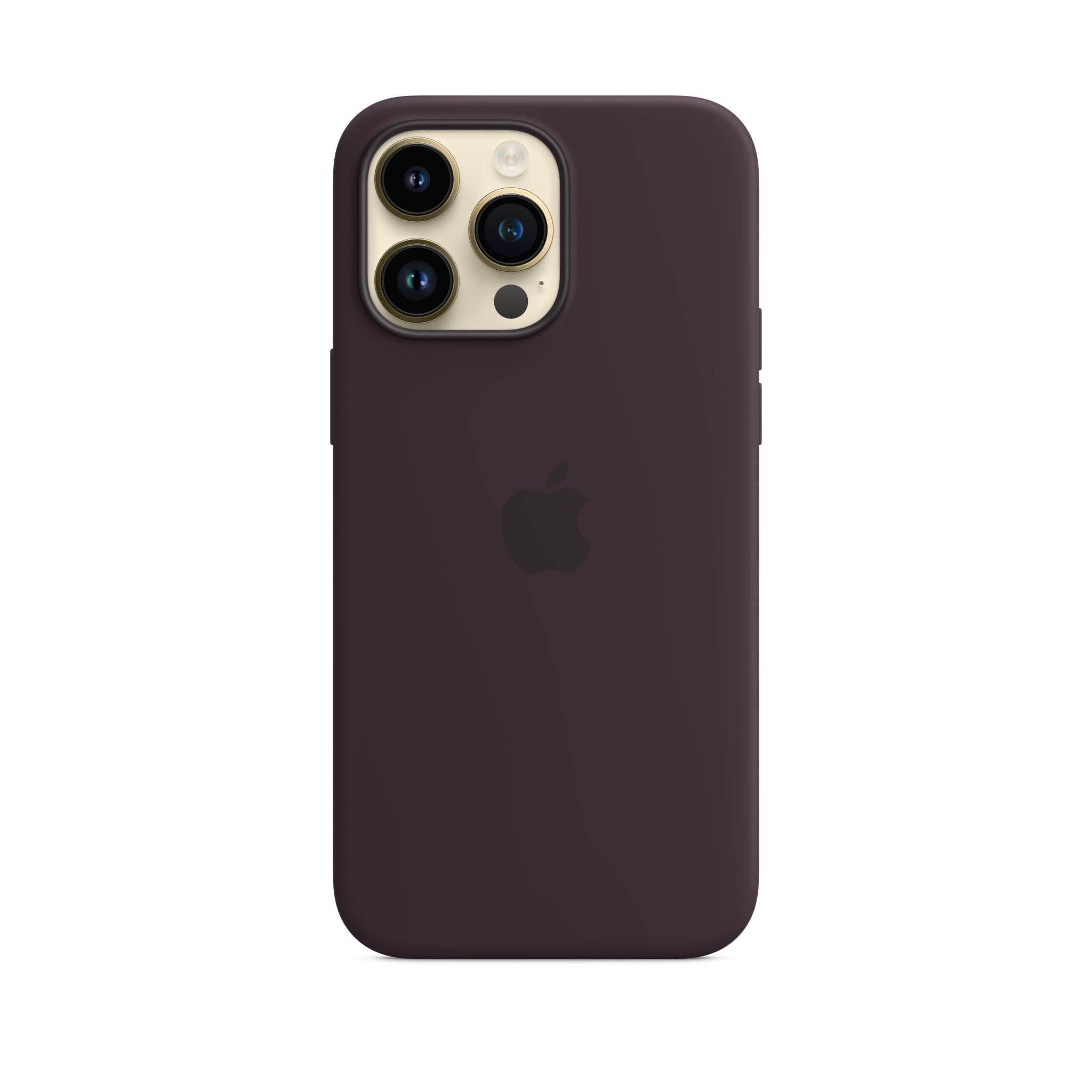 iPhone 14 Pro Max Silicone Case with MagSafe — Elderberry