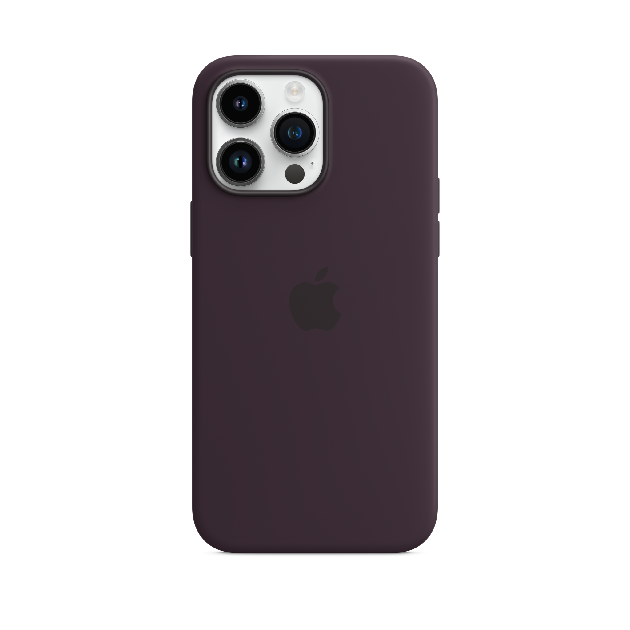 iPhone 14 Pro Max Silicone Case with MagSafe — Elderberry