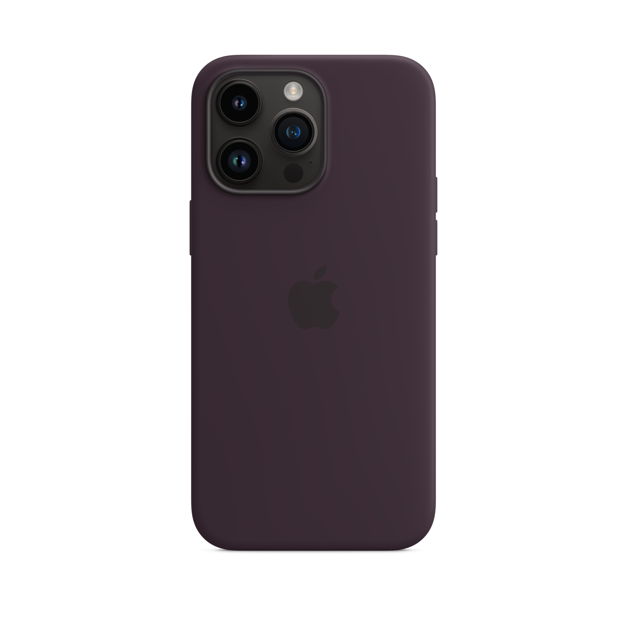 iPhone 14 Pro Max Silicone Case with MagSafe — Elderberry