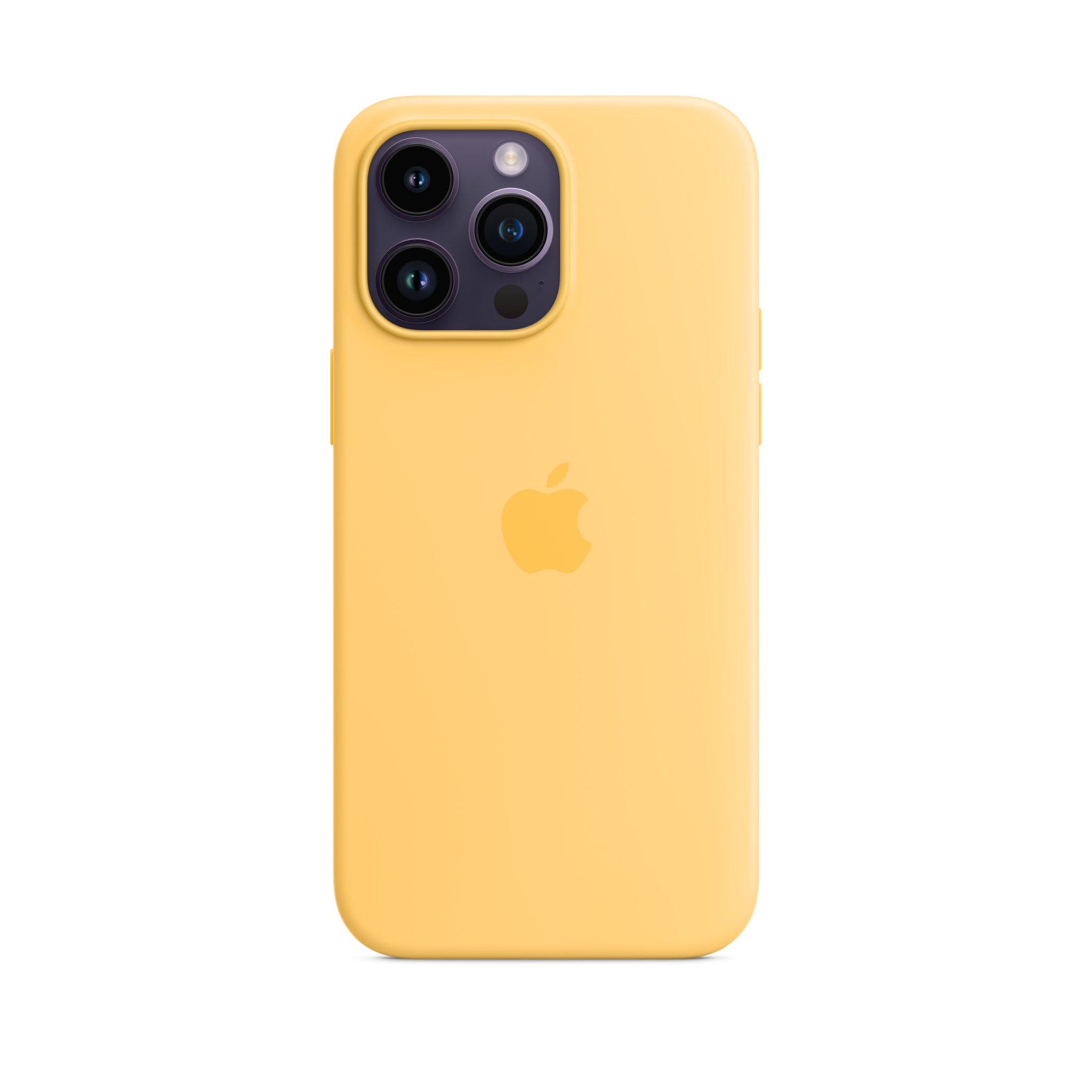 iPhone 14 Pro Max Silicone Case with MagSafe — Sunglow