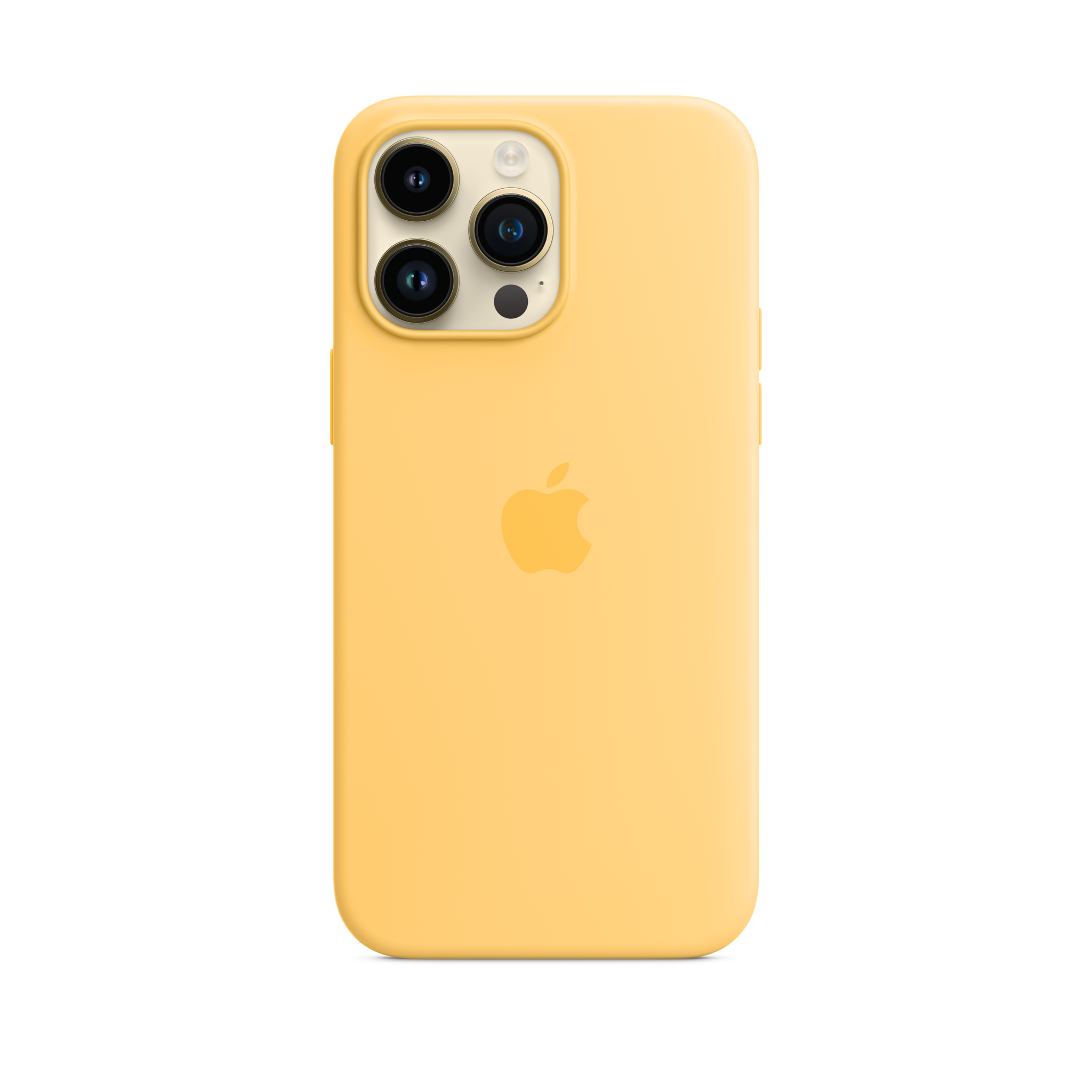 iPhone 14 Pro Max Silicone Case with MagSafe — Sunglow