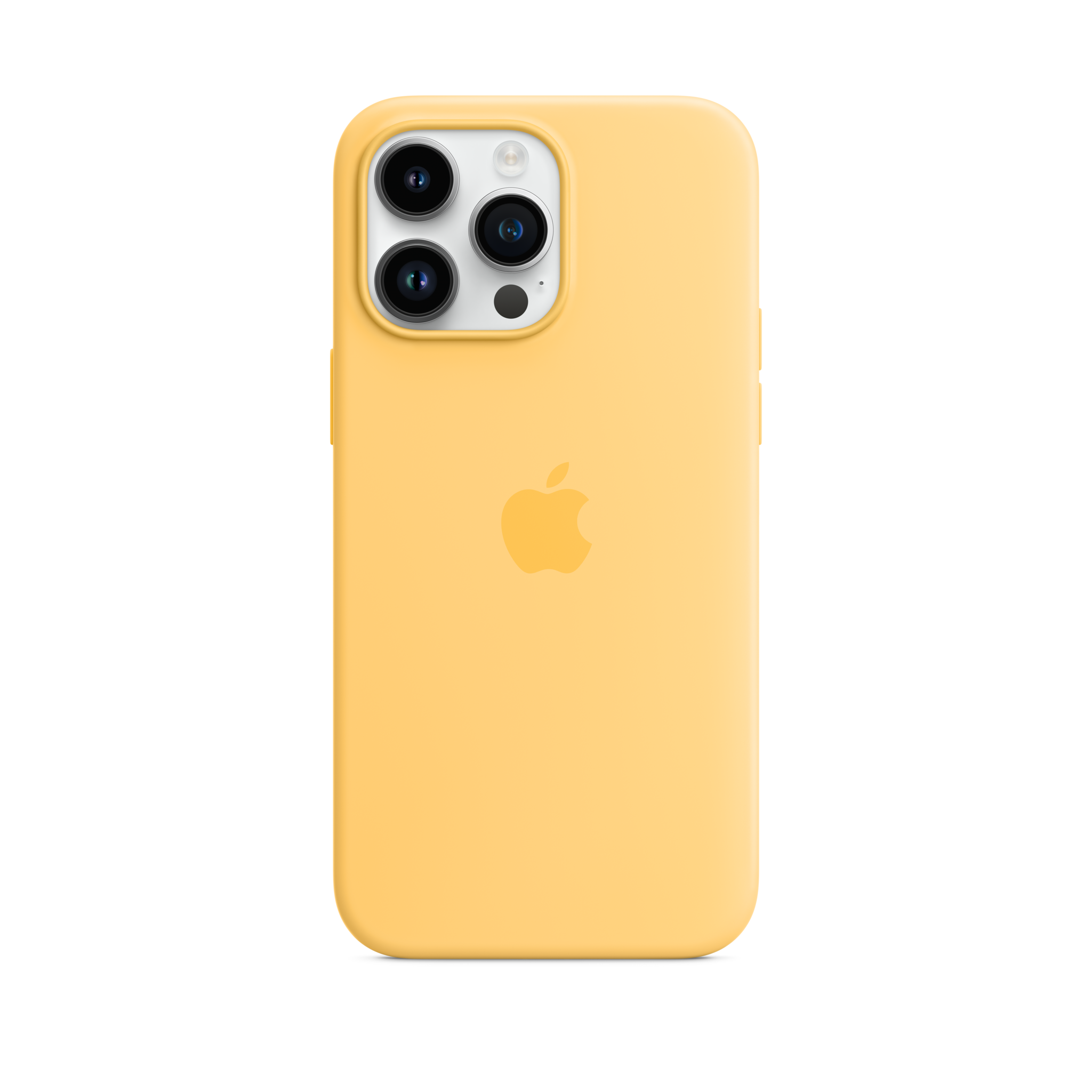 iPhone 14 Pro Max Silicone Case with MagSafe — Sunglow