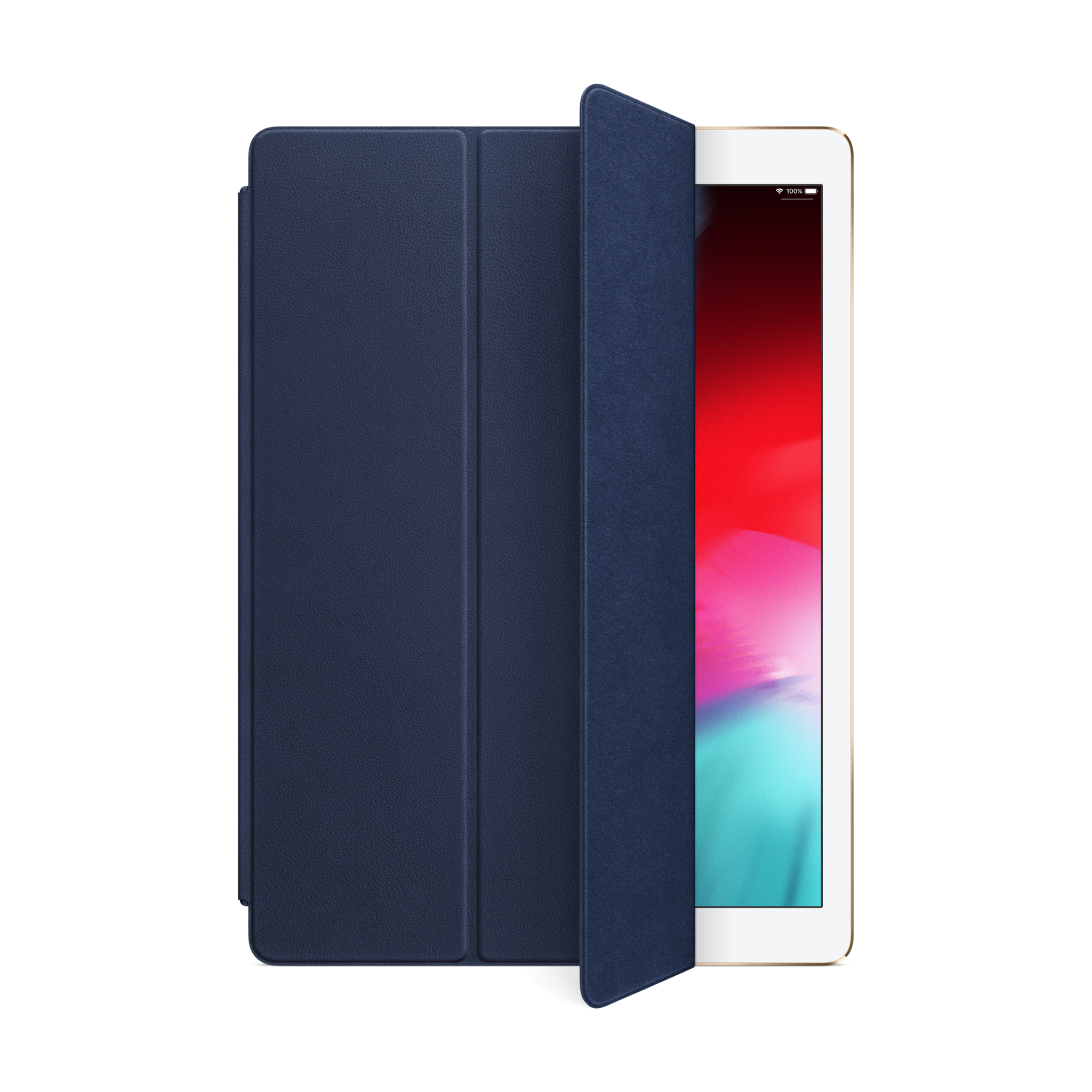 Leather Smart Cover for iPad Pro 12.9″ — Midnight Blue