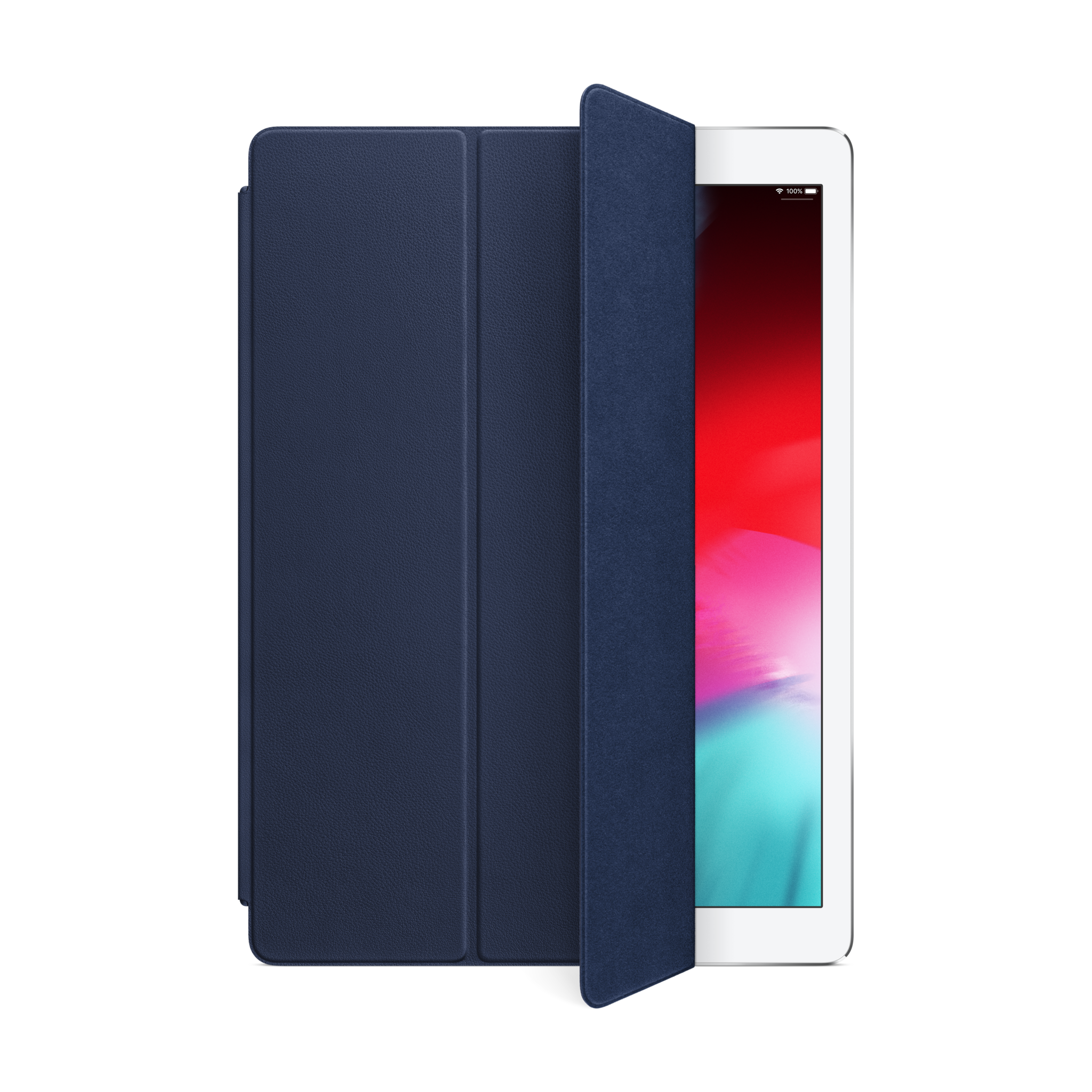 Leather Smart Cover for iPad Pro 12.9″ — Midnight Blue