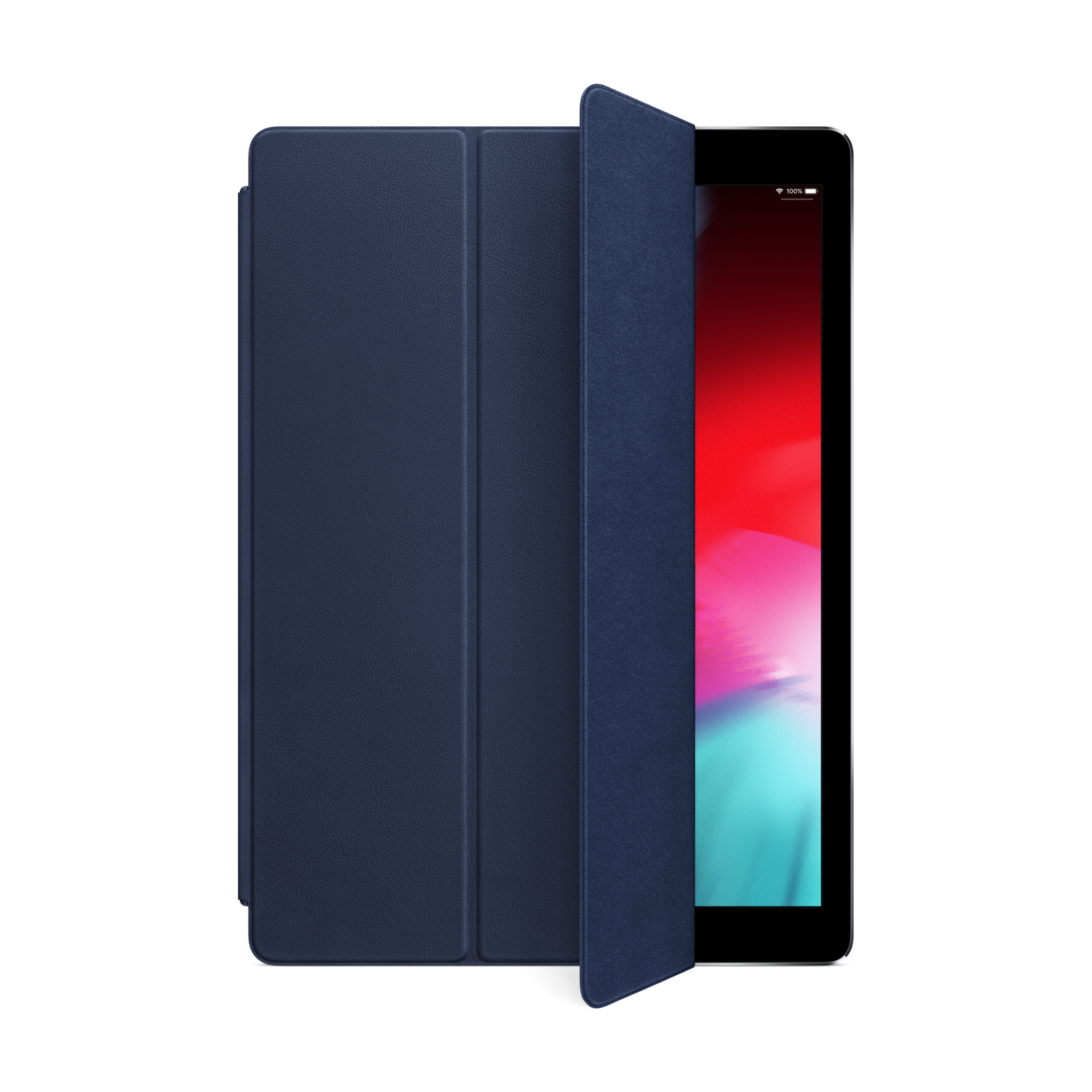 Leather Smart Cover for iPad Pro 12.9″ — Midnight Blue