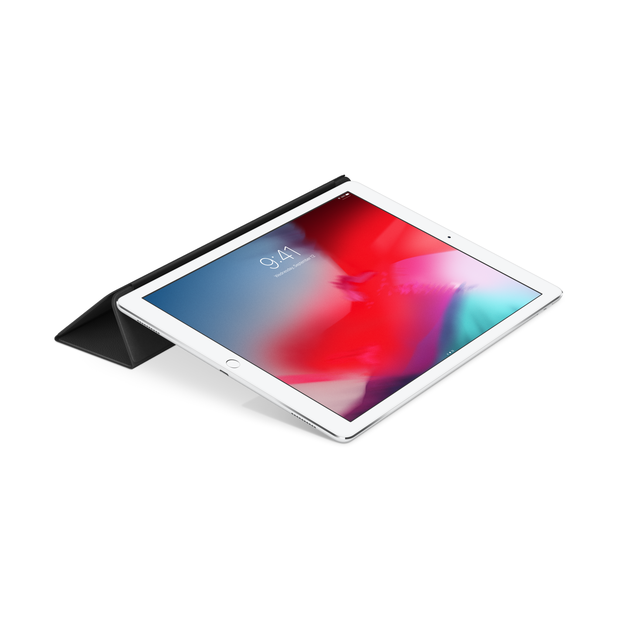 Leather Smart Cover for iPad Pro 12.9″ — Black