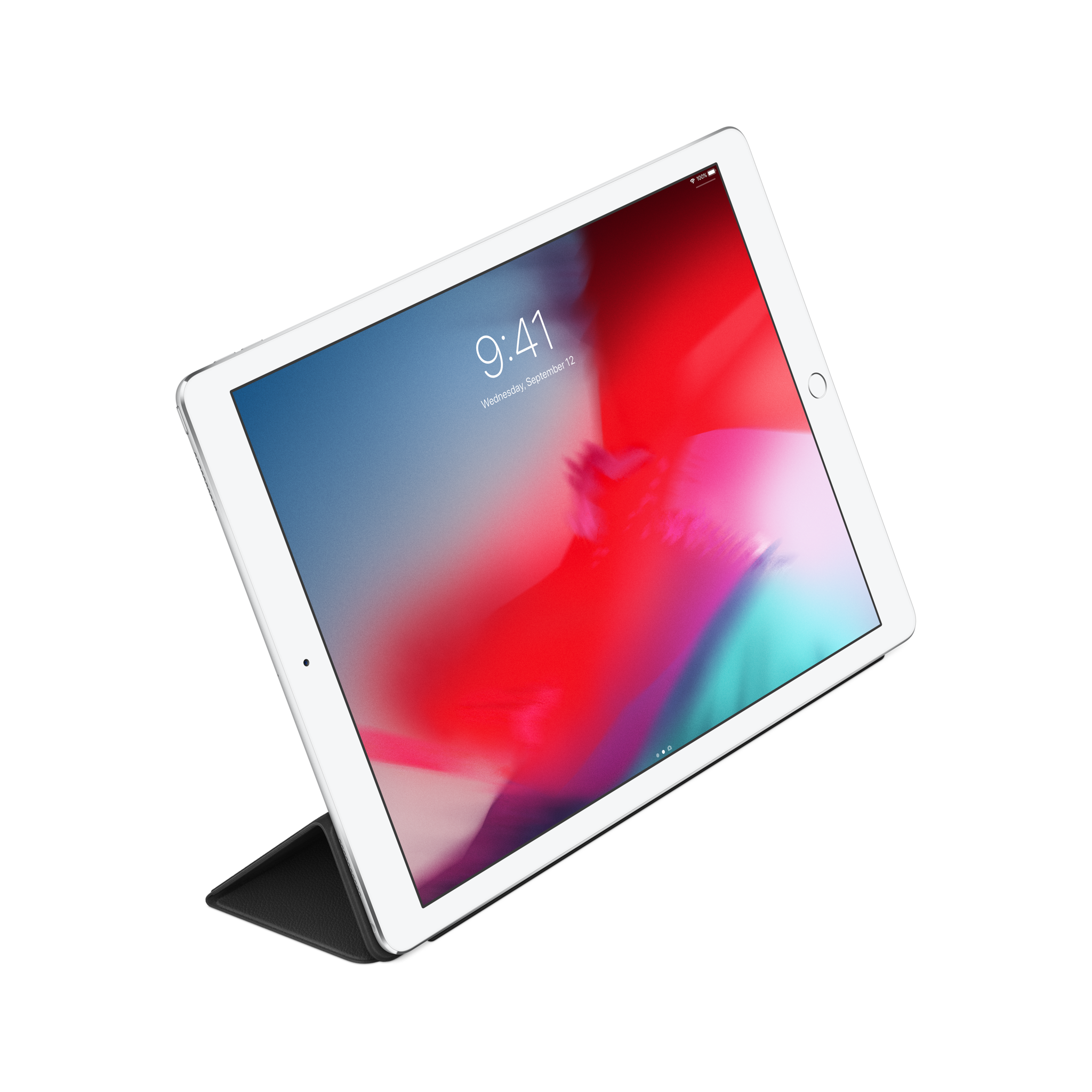 Leather Smart Cover for iPad Pro 12.9″ — Black