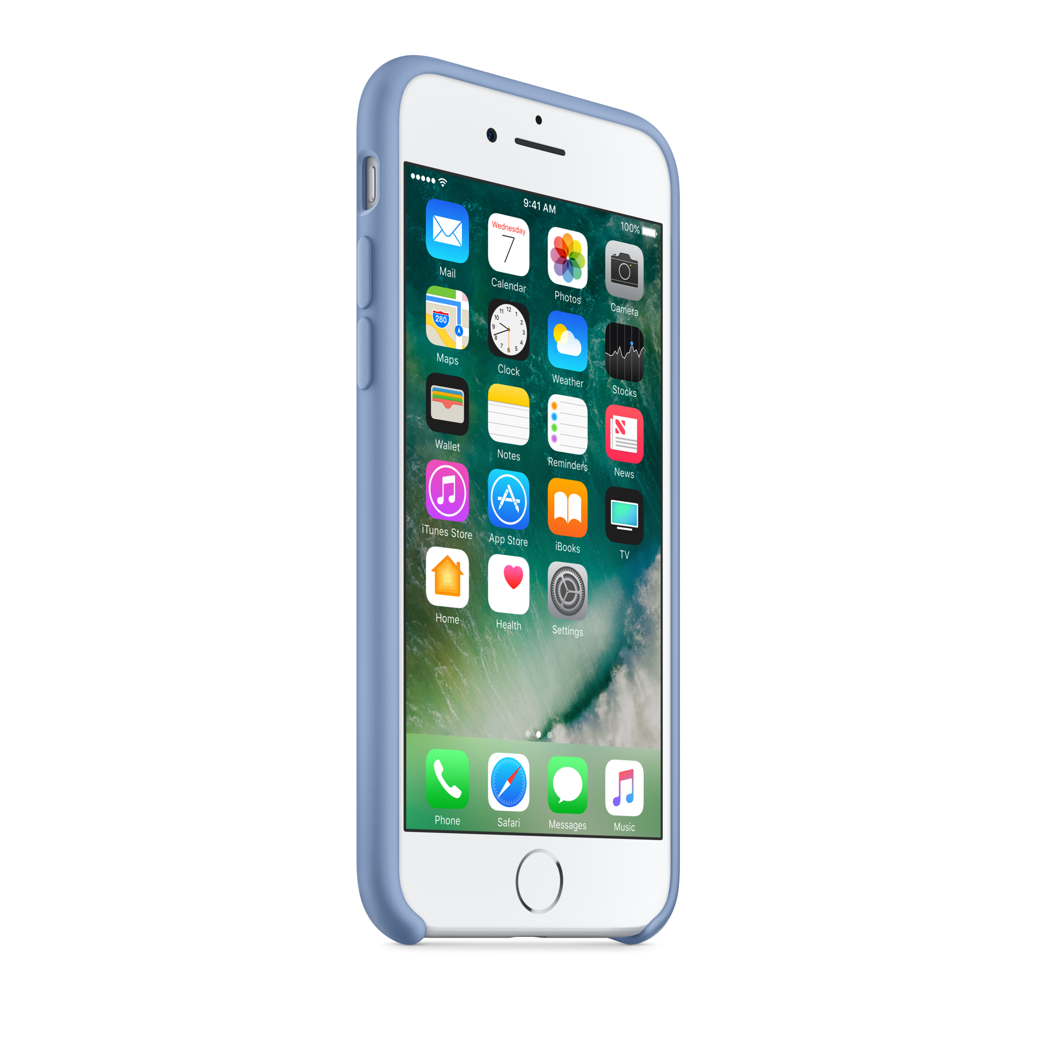 iPhone 7 Silicone Case — Azure