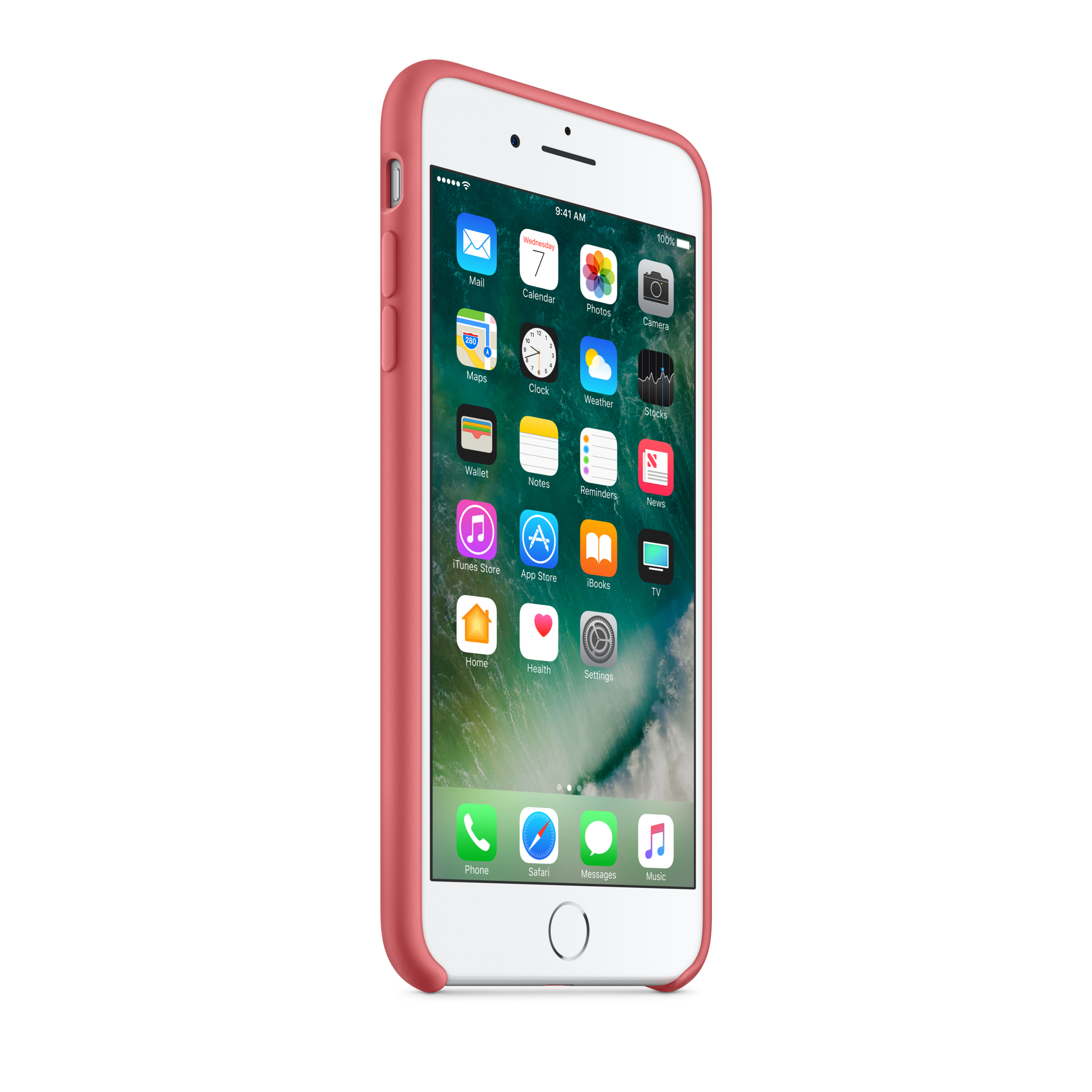 iPhone 7 Plus Silicone Case — Camellia