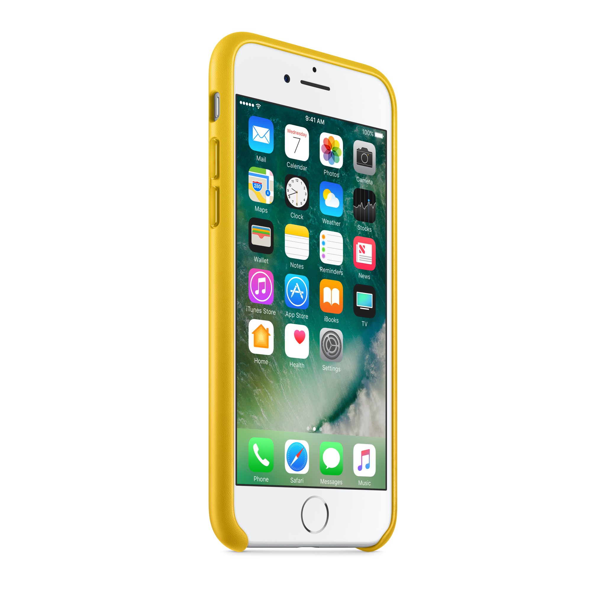 iPhone 7 Leather Case — Sunflower