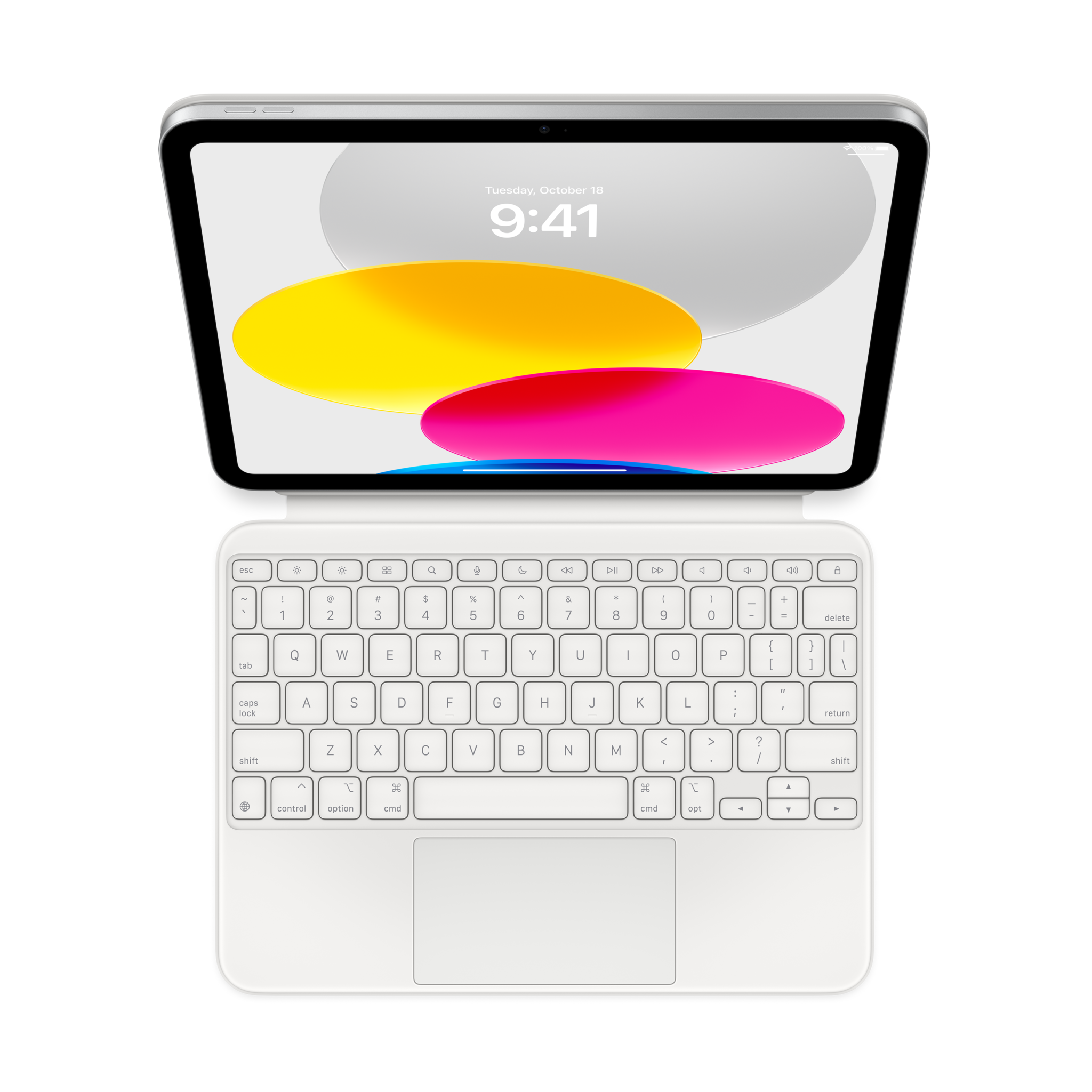 Magic Keyboard Folio for iPad (10th Generation) — White