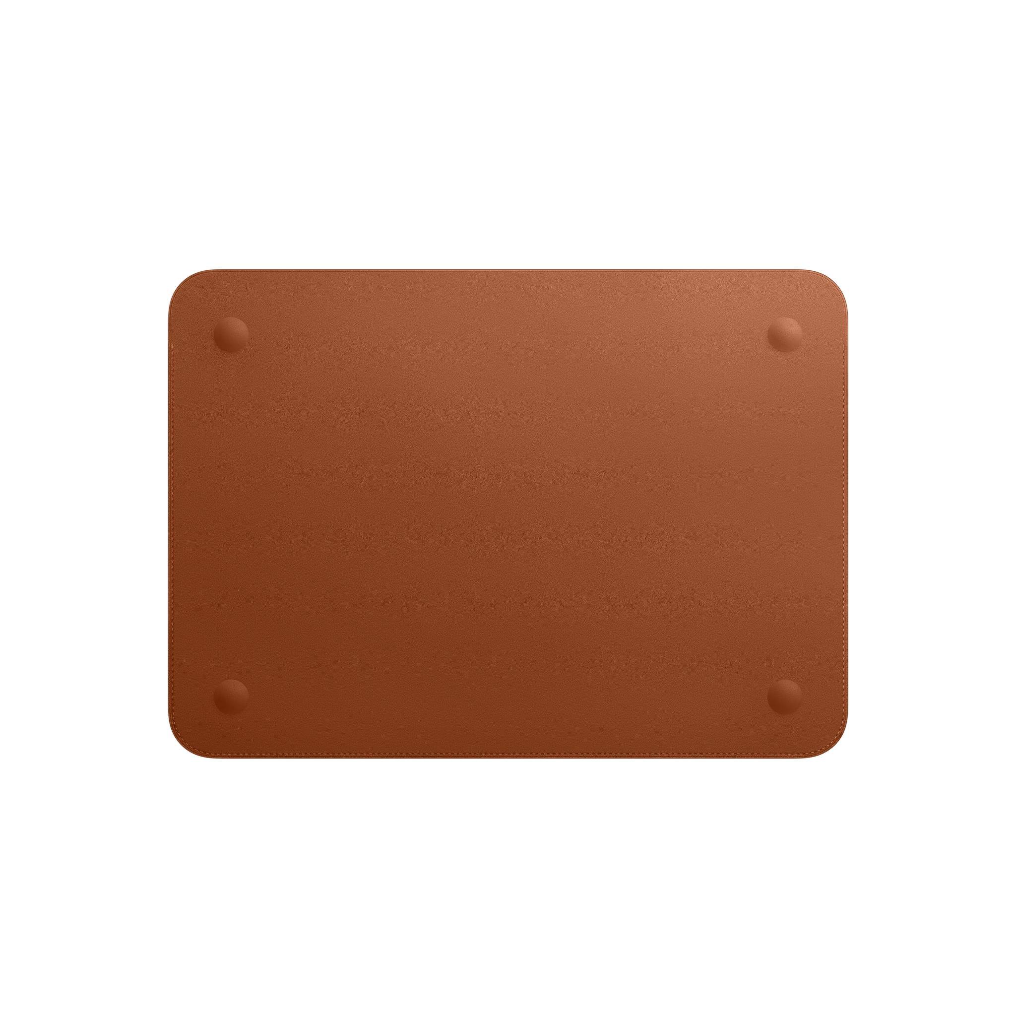 Leather Sleeve for 12″ MacBook — Saddle Brown