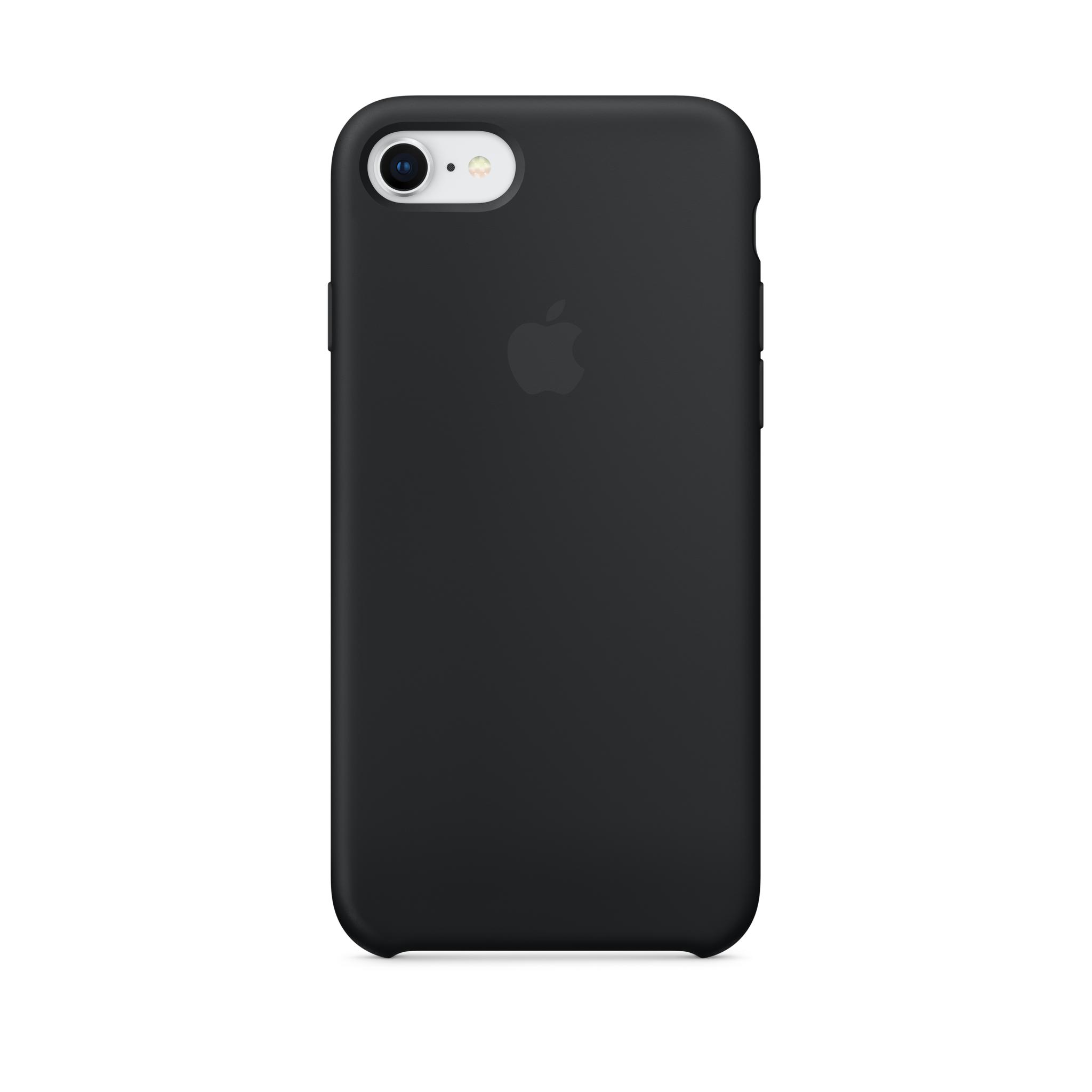 iPhone 8 / 7 Silicone Case — Black