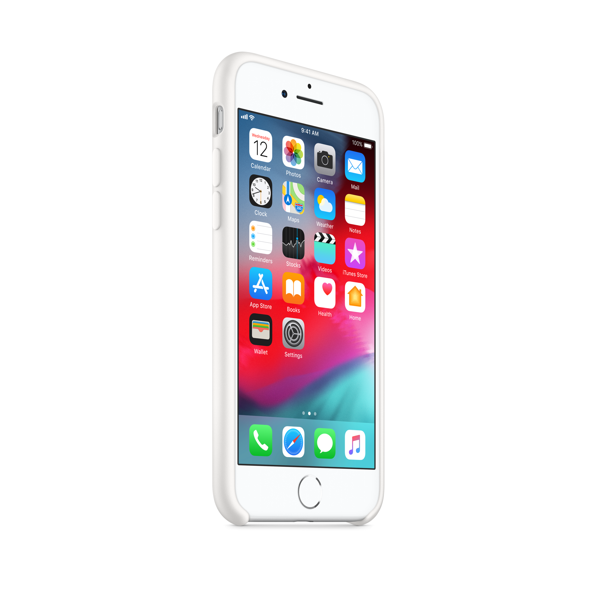 iPhone 8 / 7 Silicone Case — White