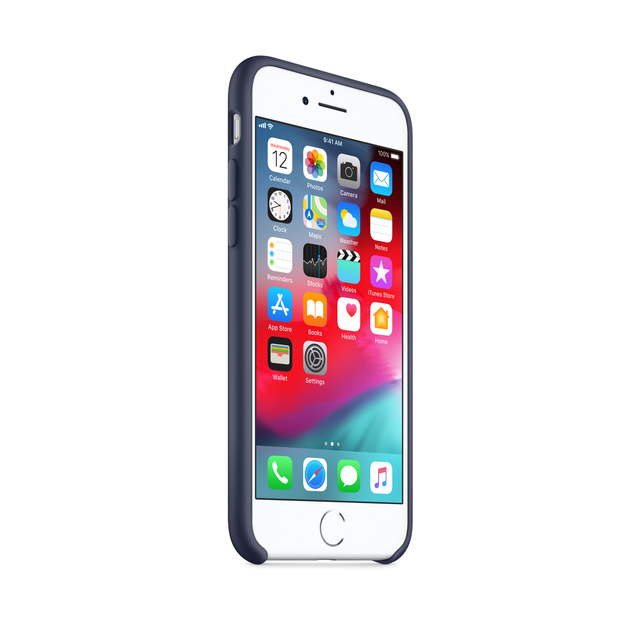 iPhone 8 / 7 Silicone Case — Midnight Blue