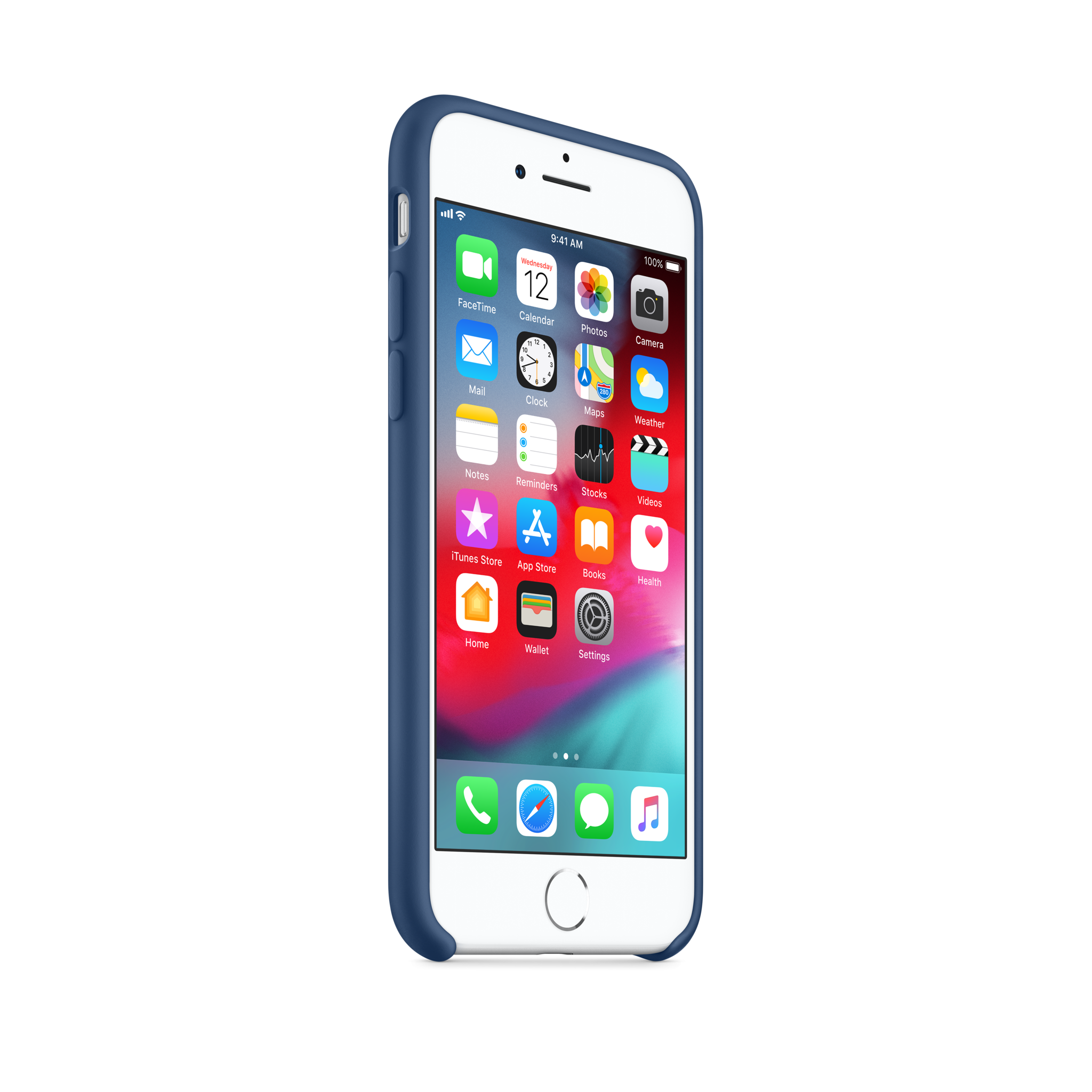 iPhone 8 / 7 Silicone Case — Blue Cobalt