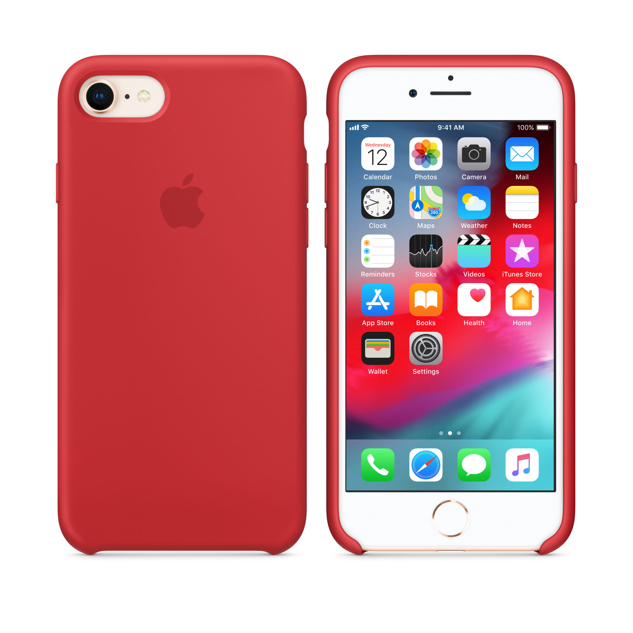 iPhone 8 / 7 Silicone Case — PRODUCT(RED)